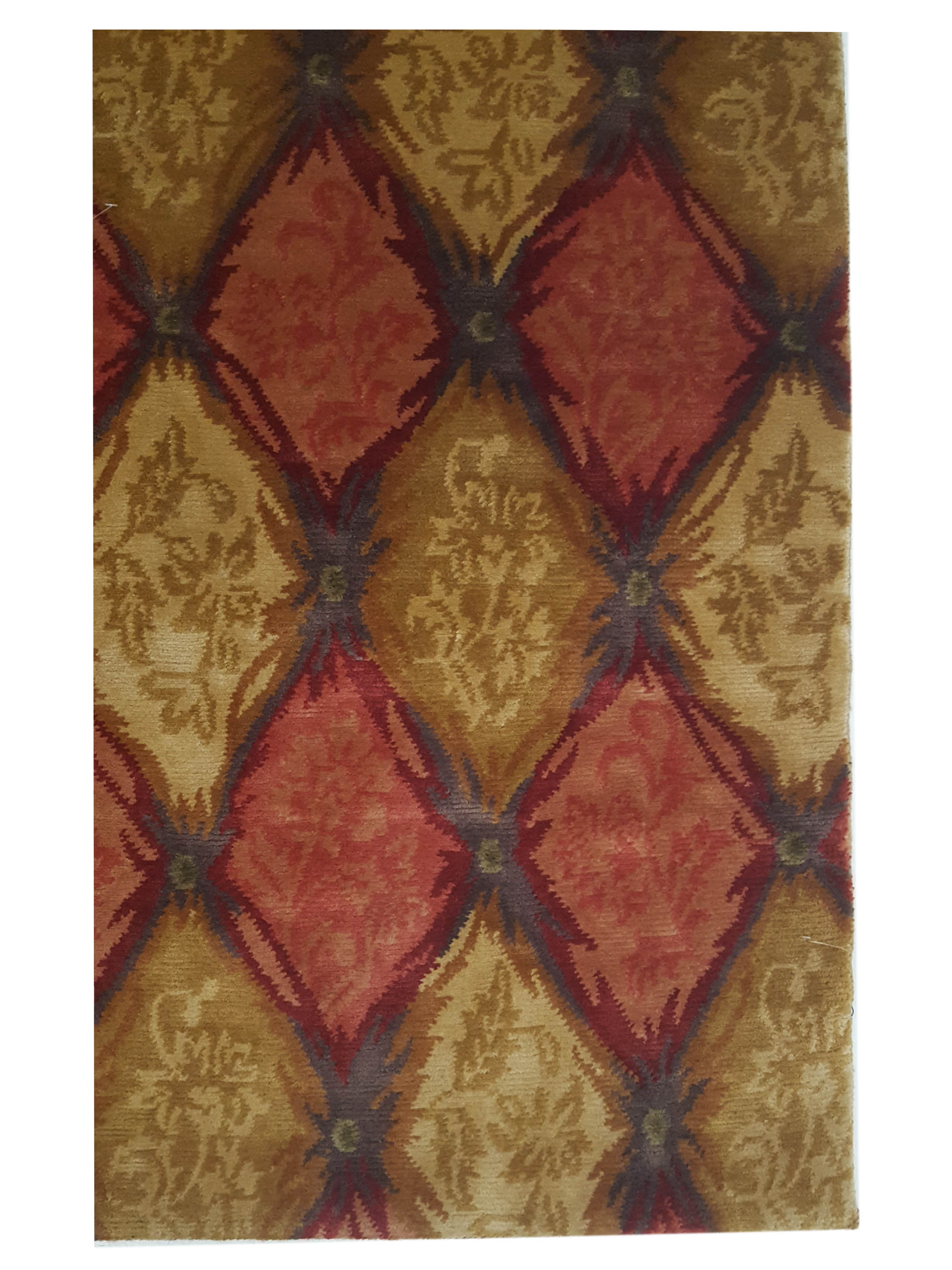 Gouri Ganga Hand Knotted Gold 8x10 - Image 4 of 6
