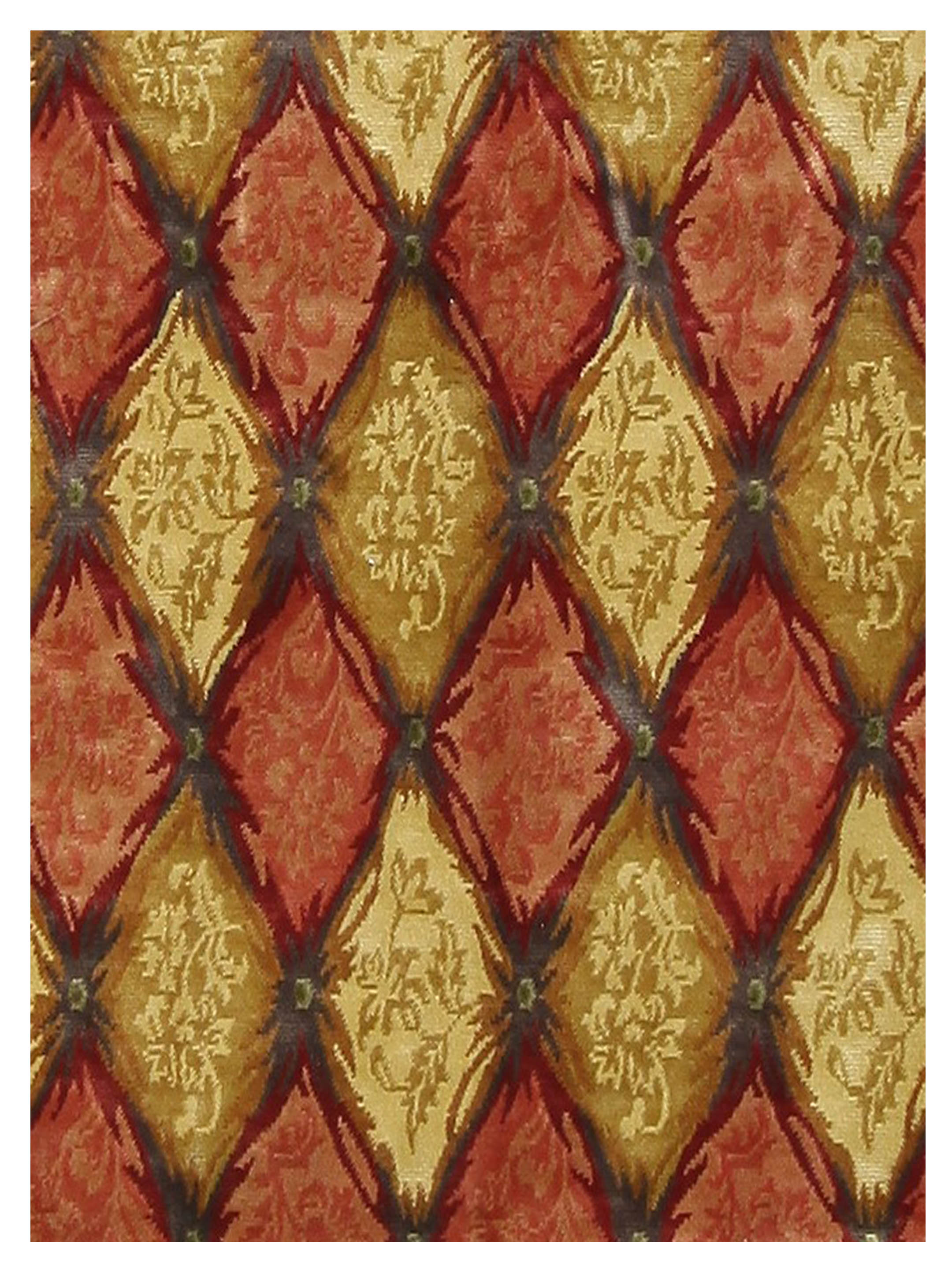 Gouri Ganga Hand Knotted Gold 8x10 - Image 5 of 6