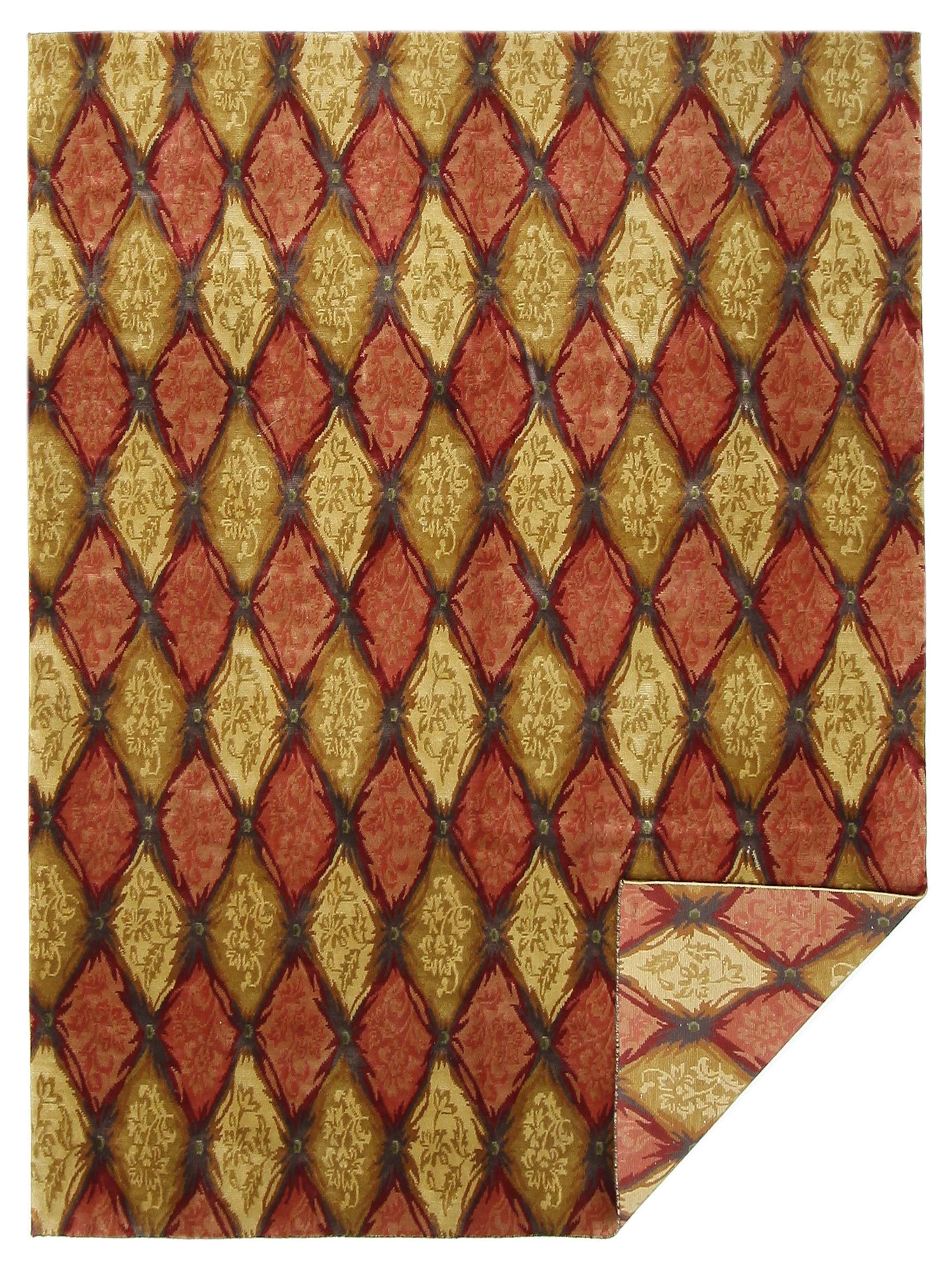 Gouri Ganga Hand Knotted Gold 8x10 - Image 6 of 6