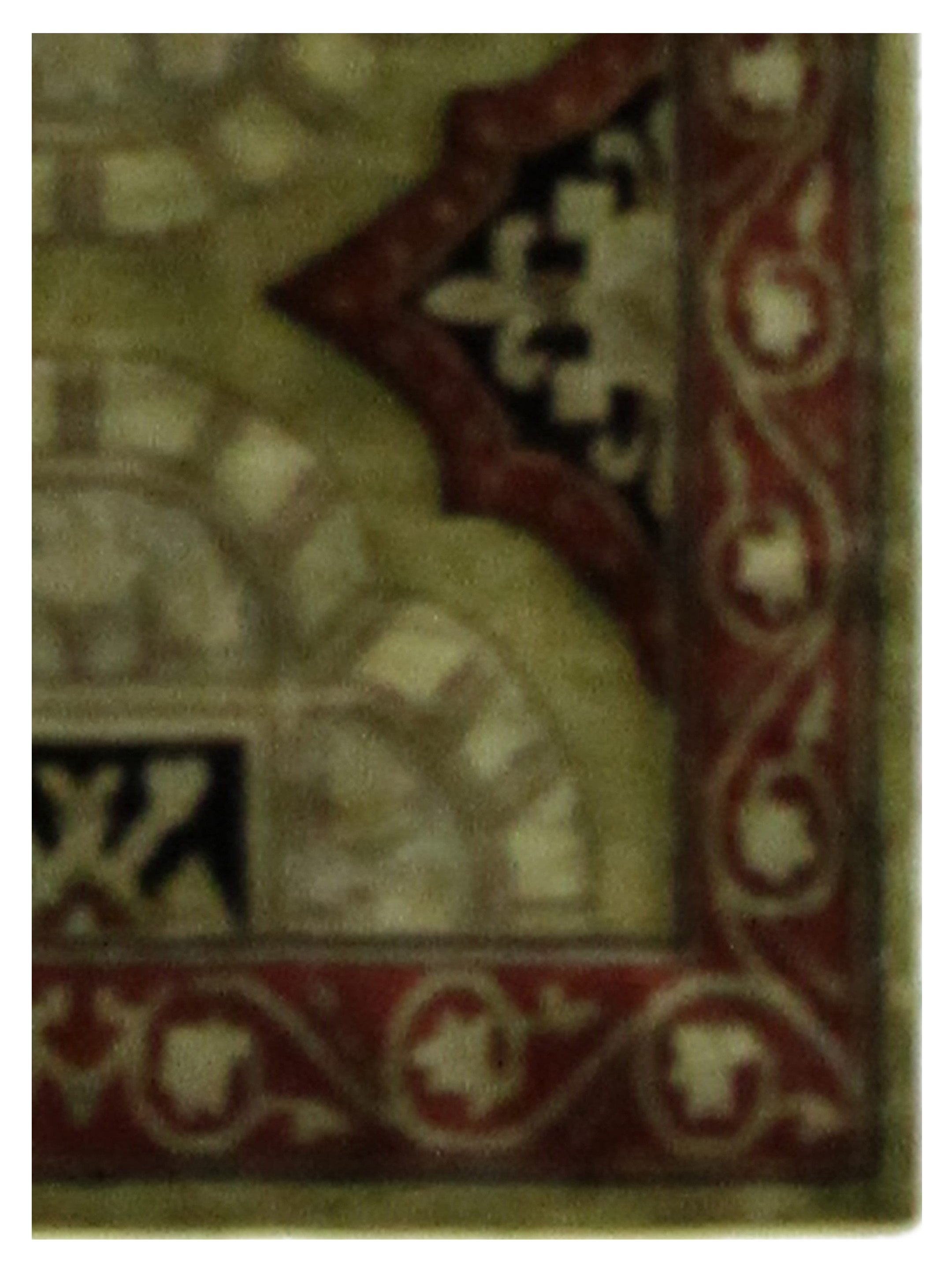 Gouri Ganga Hand Knotted Green 3x5 - Image 3 of 4