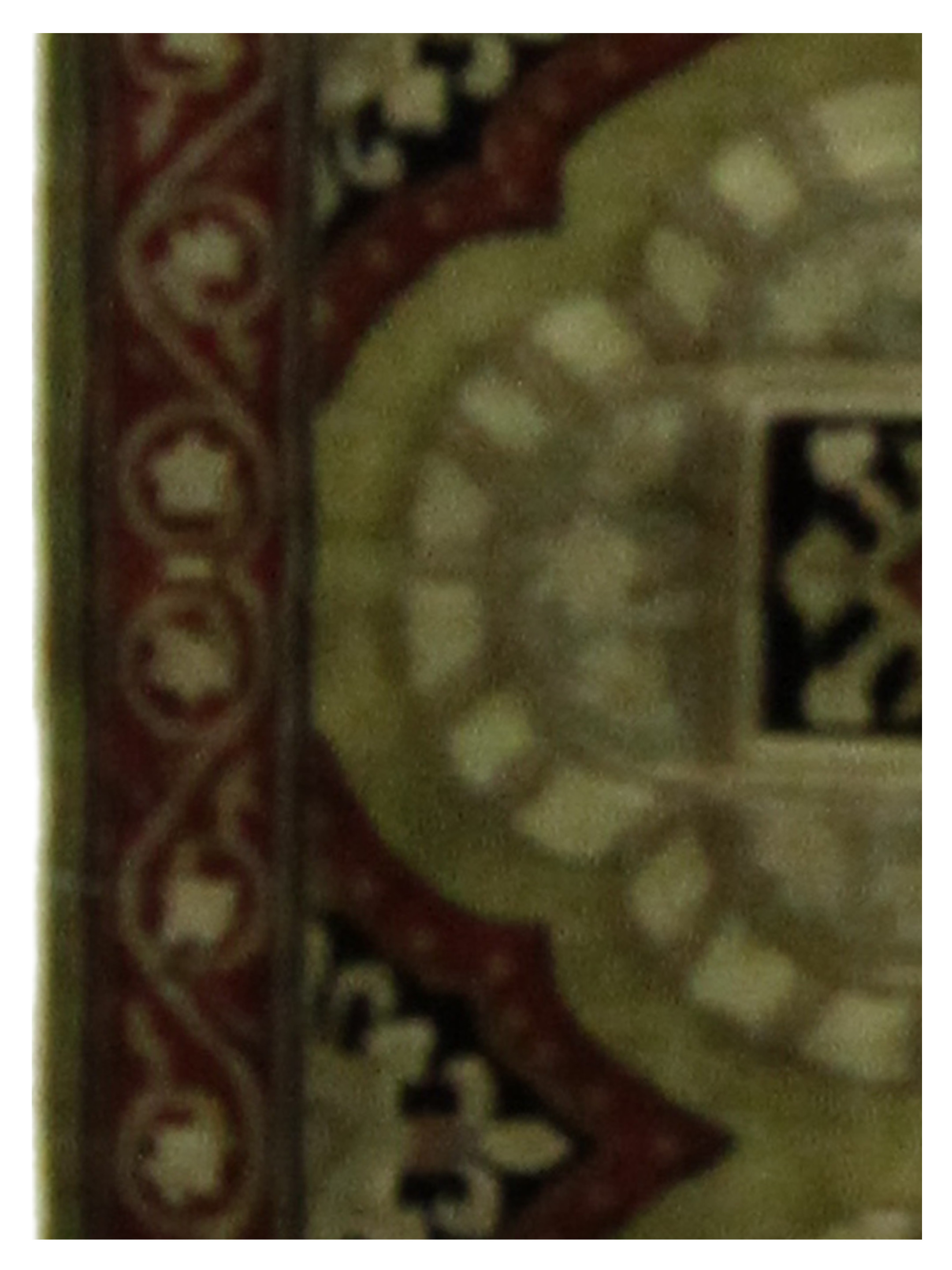 Gouri Ganga Hand Knotted Green 3x5 - Image 4 of 4