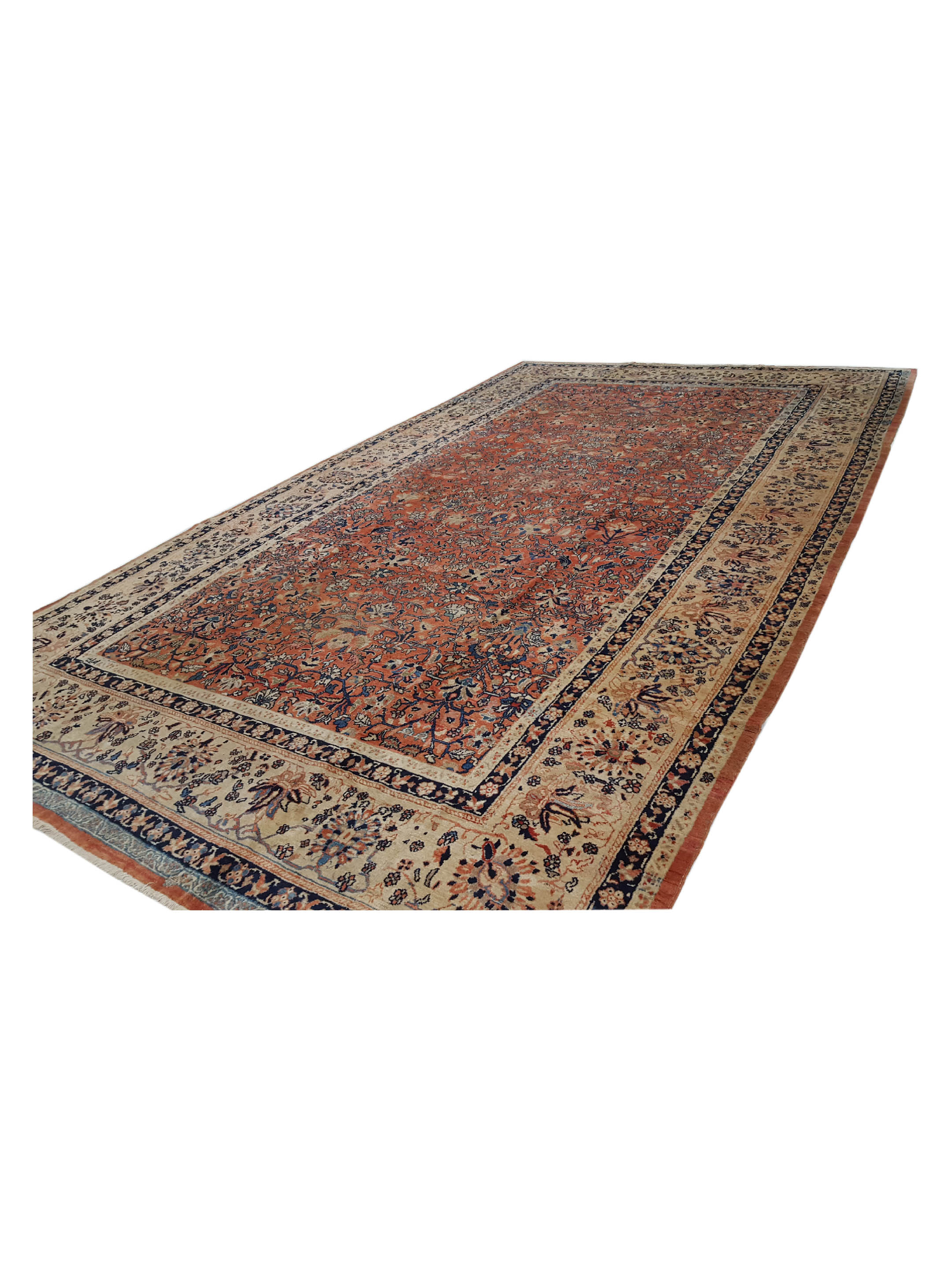 Antique Mahal Coral 9x16 - Image 6 of 6