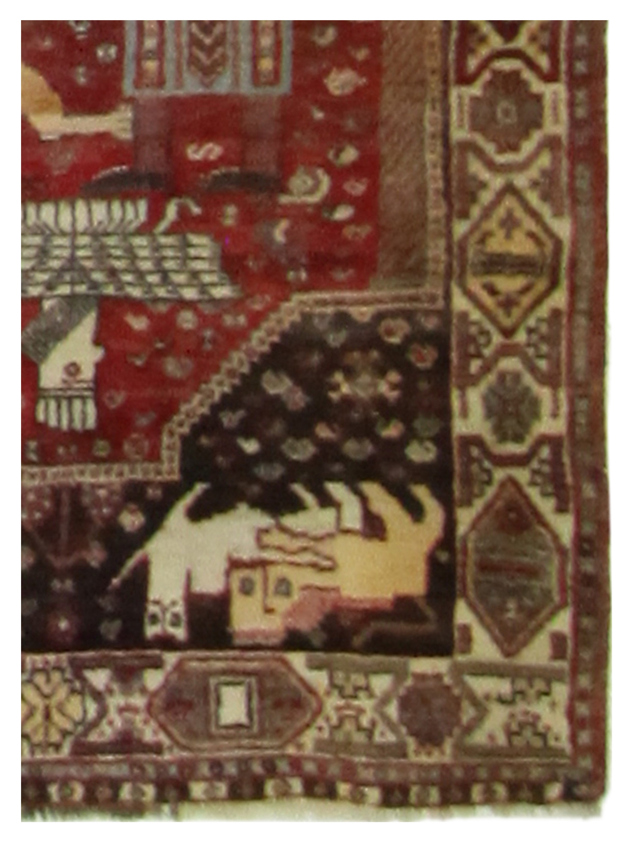 Antique Shiraz Rust 4x6 - Image 3 of 4