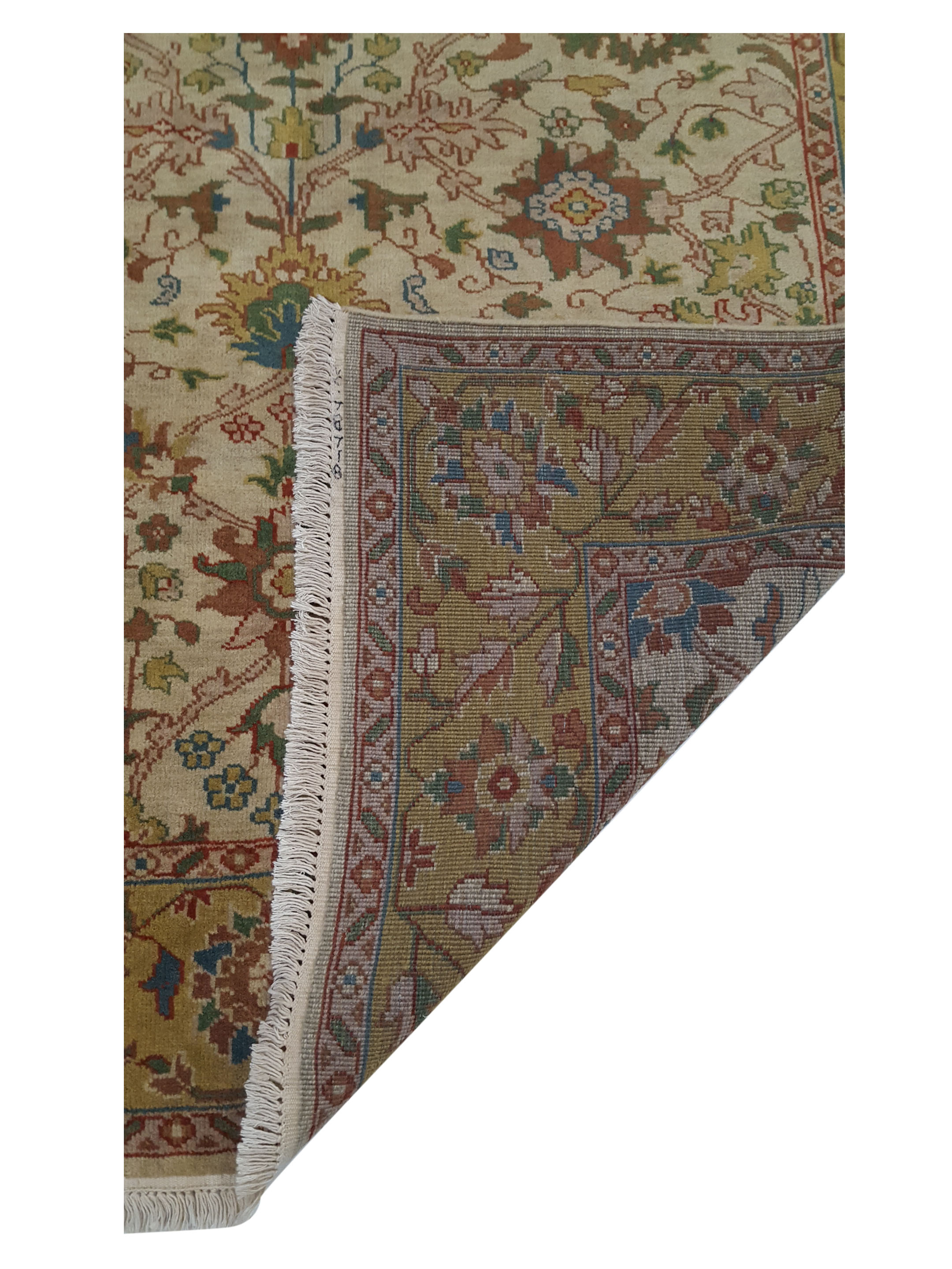 Tribal Hand Knotted Beige 6x9 - Image 3 of 6