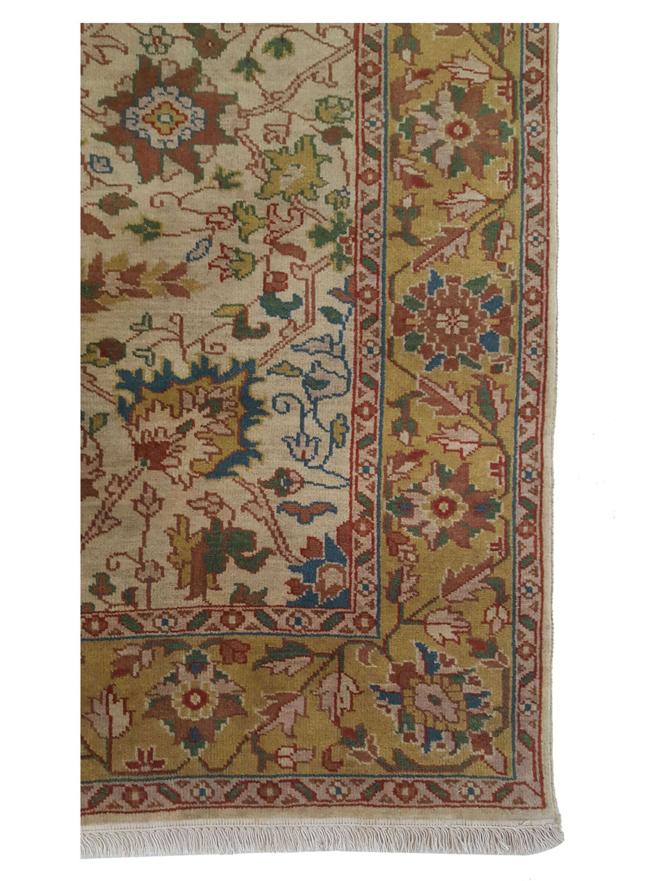 Tribal Hand Knotted Beige 6x9 - Image 4 of 6