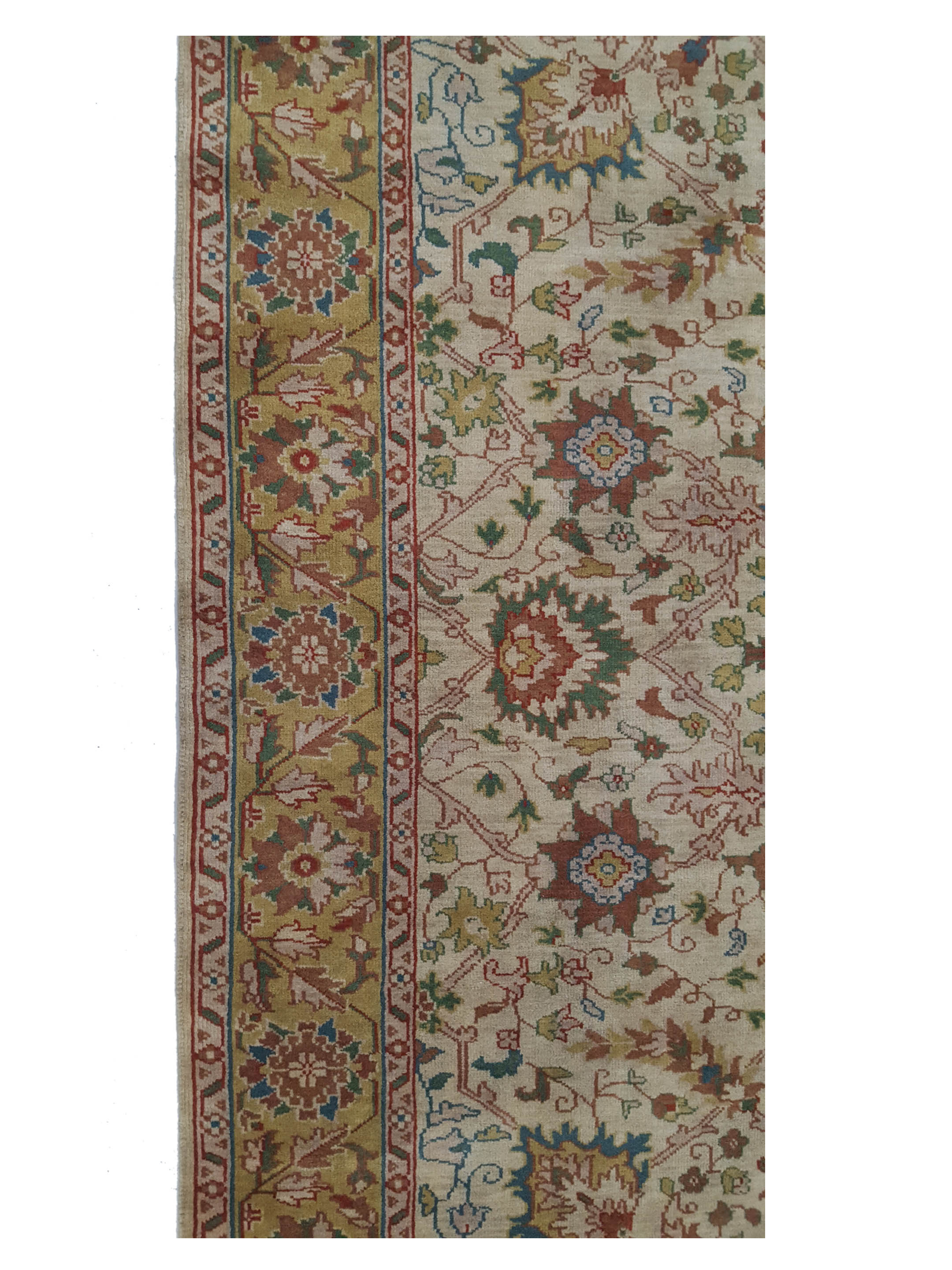 Tribal Hand Knotted Beige 6x9 - Image 5 of 6