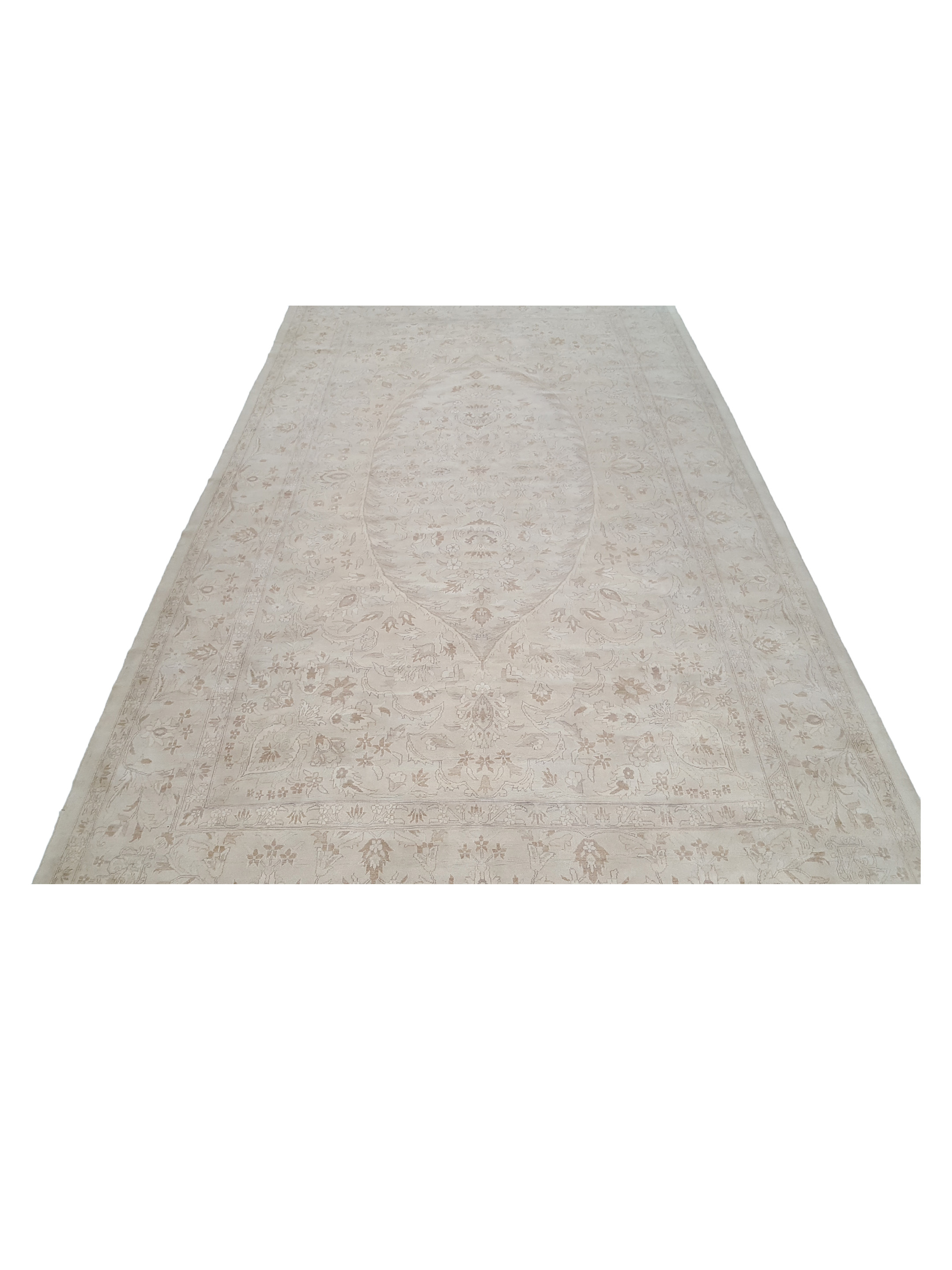 Ziegler Hand Knotted Ivory 11x18 - Image 2 of 6