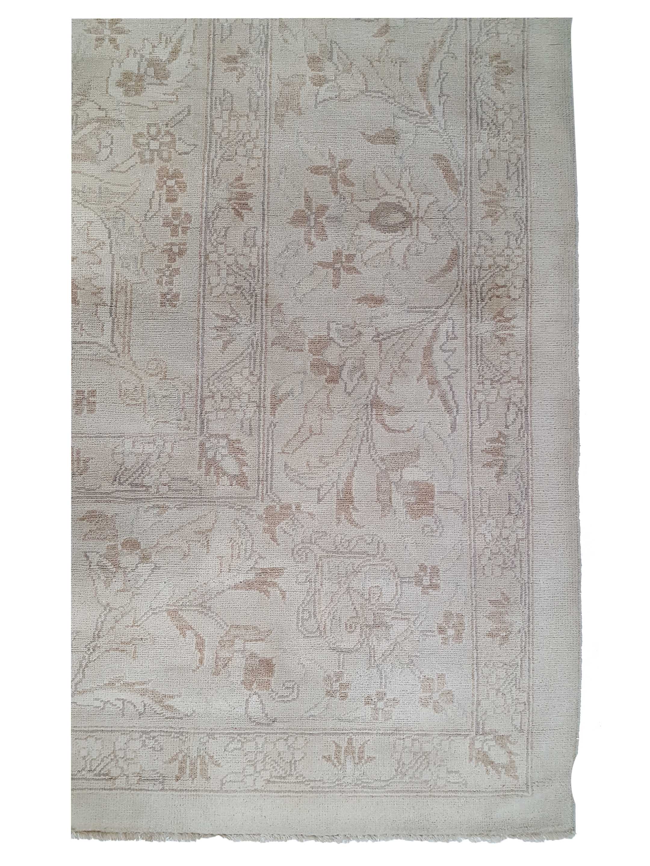 Ziegler Hand Knotted Ivory 11x18 - Image 4 of 6