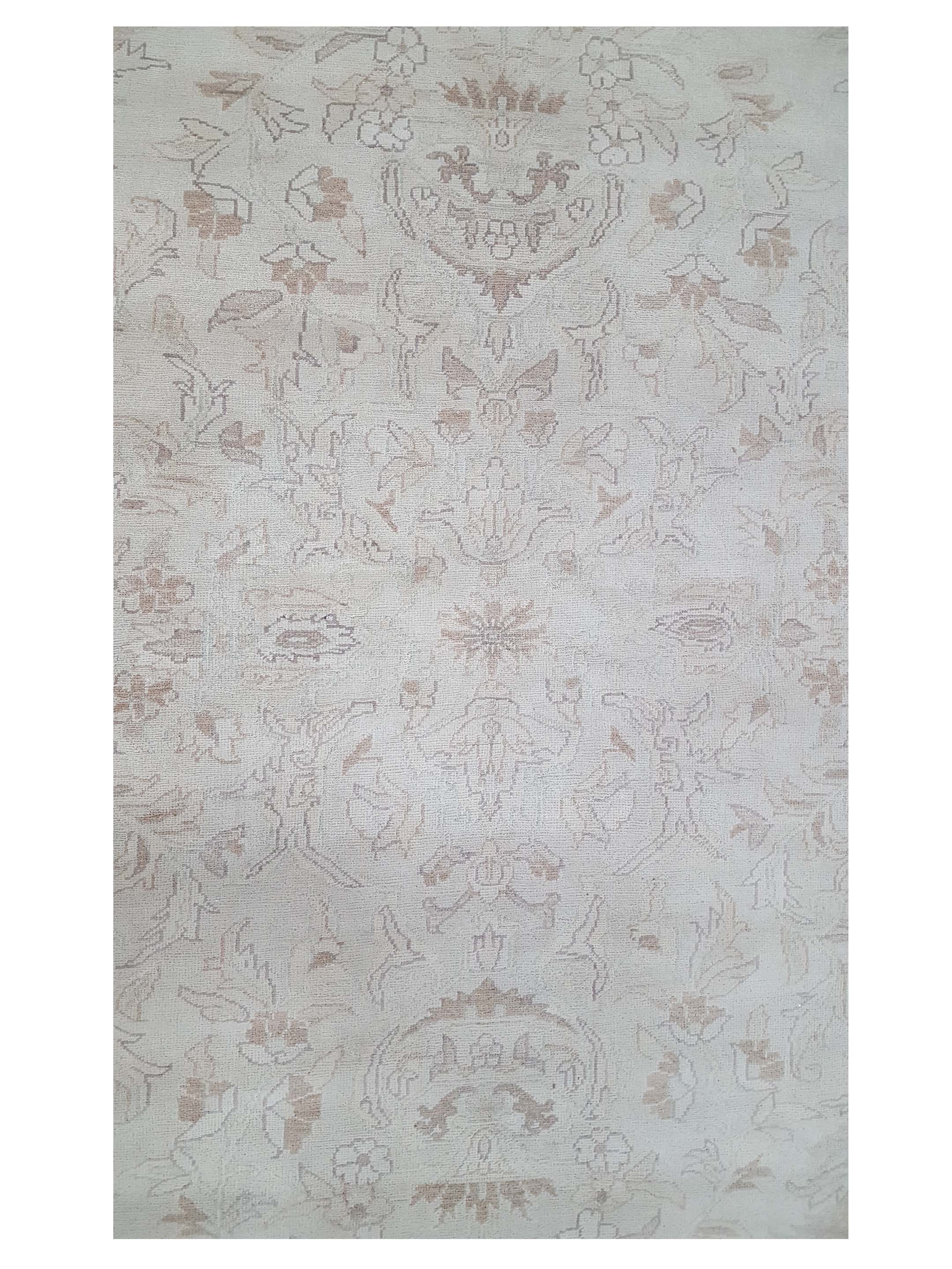 Ziegler Hand Knotted Ivory 11x18 - Image 5 of 6