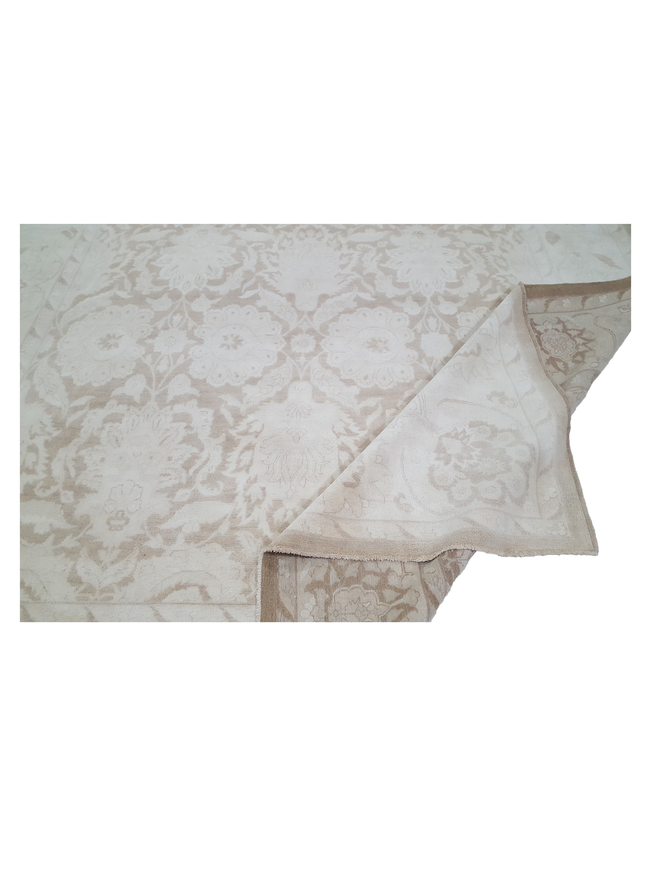 Ziegler Hand Knotted Beige 12x18 - Image 2 of 4