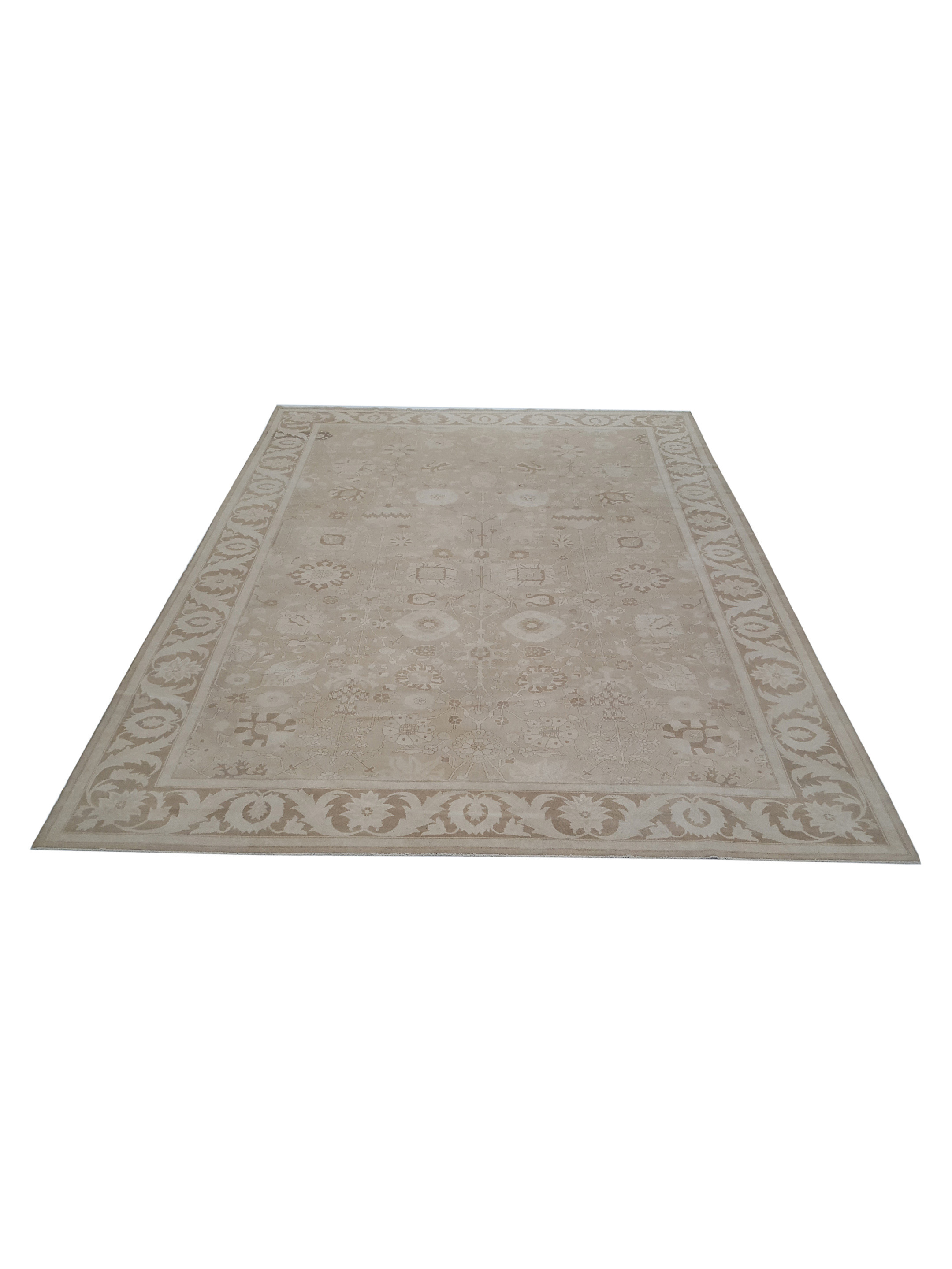 Ziegler Hand Knotted Tan 14x18 - Image 2 of 6