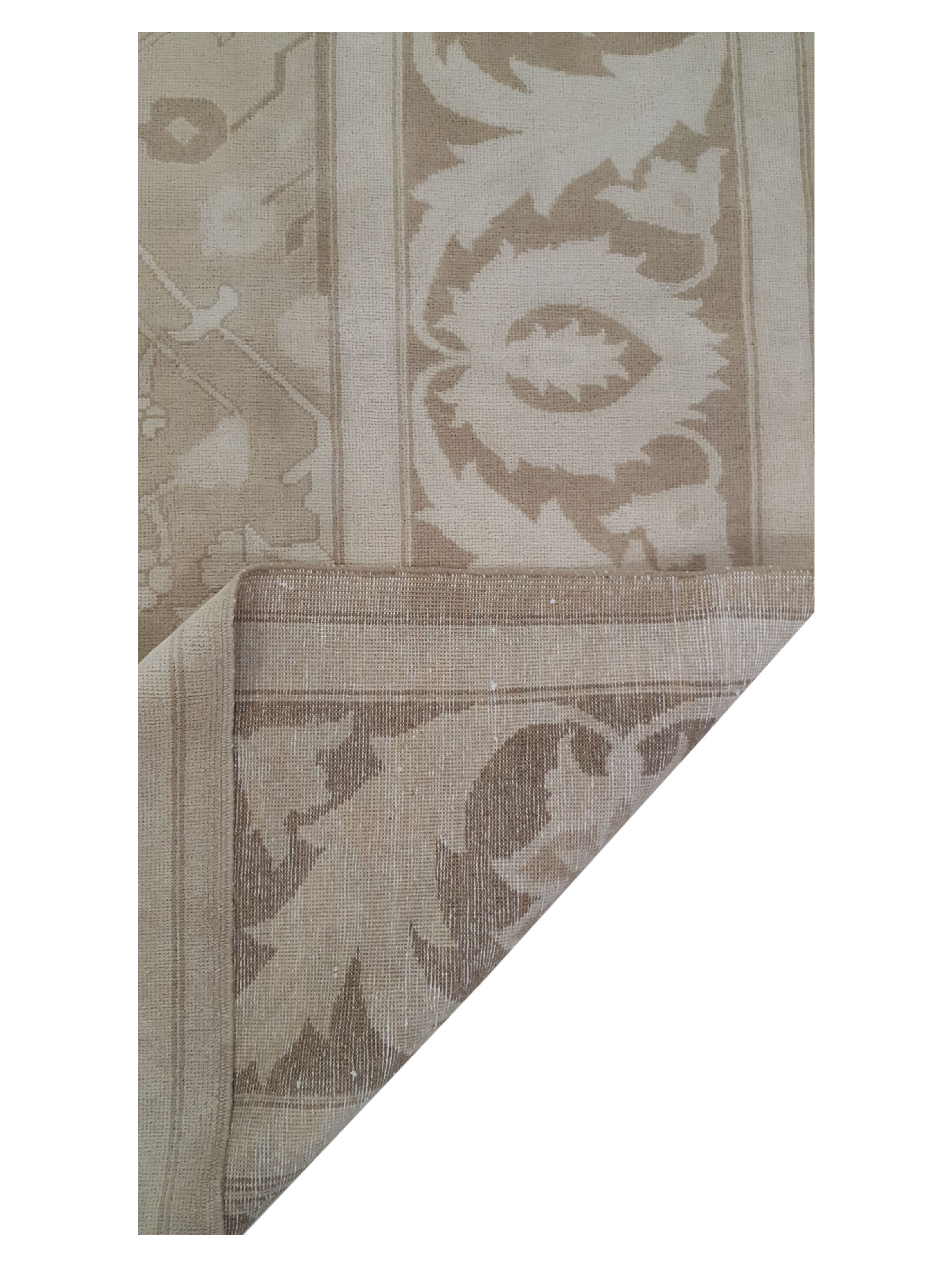Ziegler Hand Knotted Tan 14x18 - Image 3 of 6