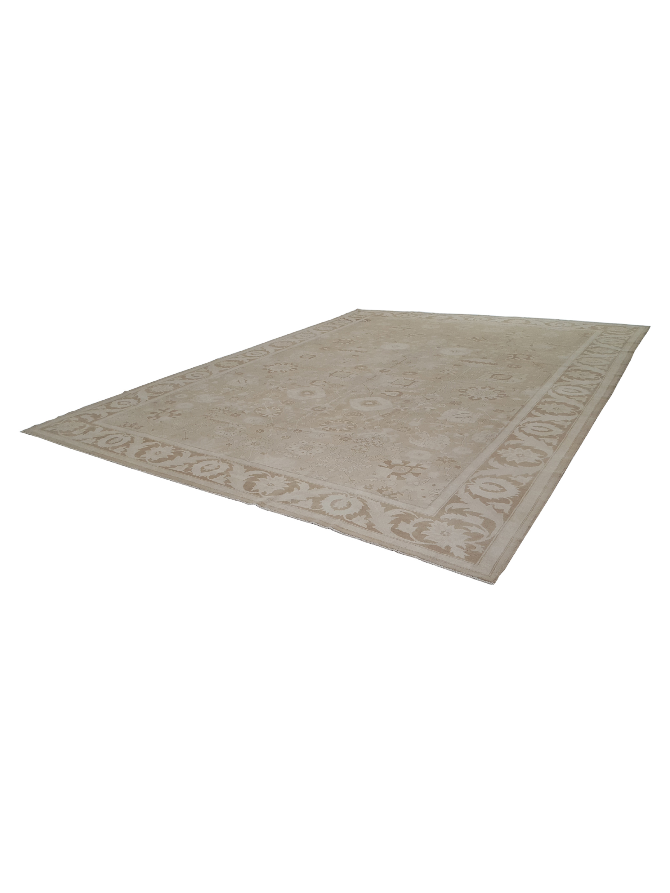 Ziegler Hand Knotted Tan 14x18 - Image 6 of 6