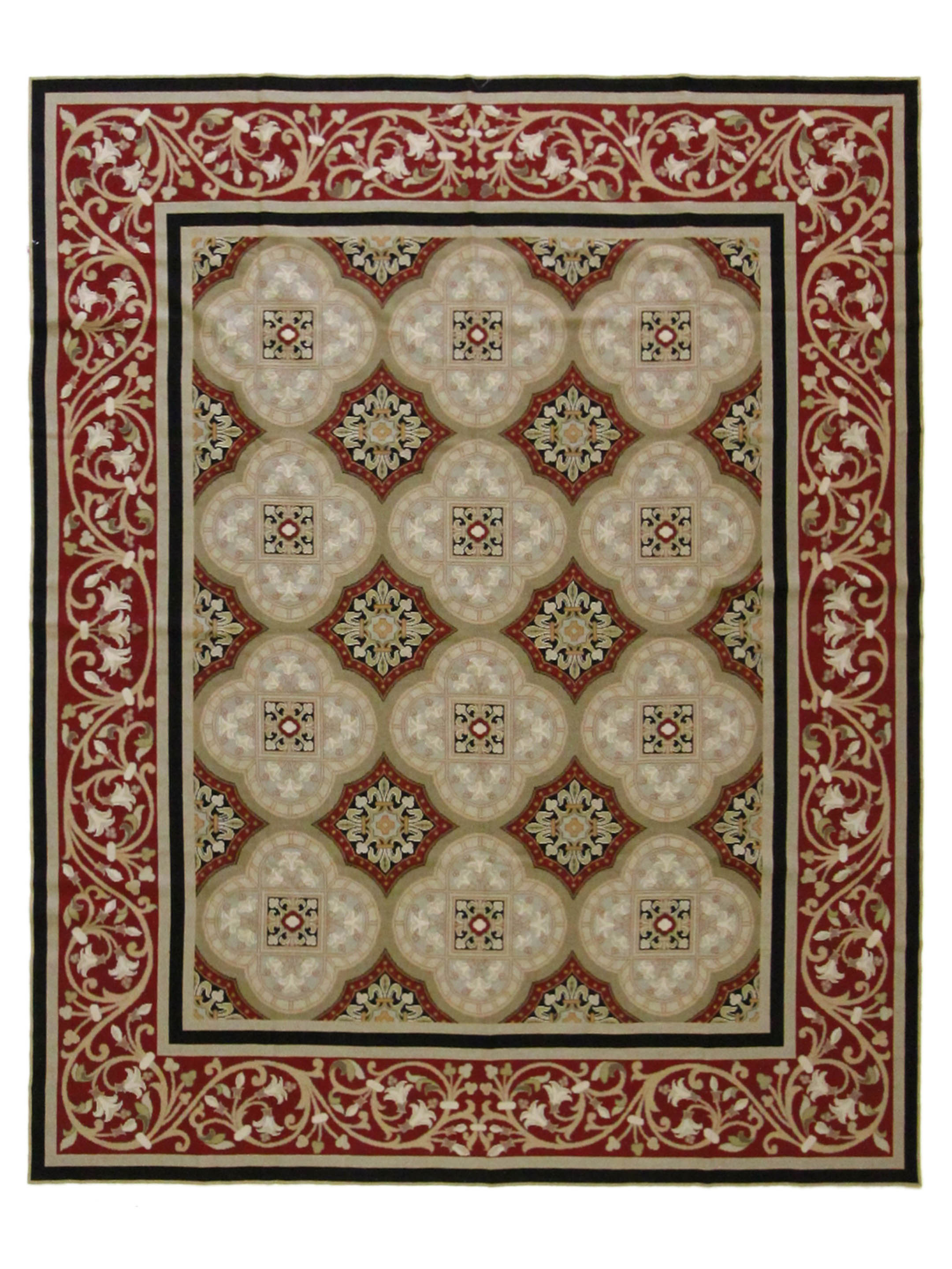 Needle Point Beige 8x10
