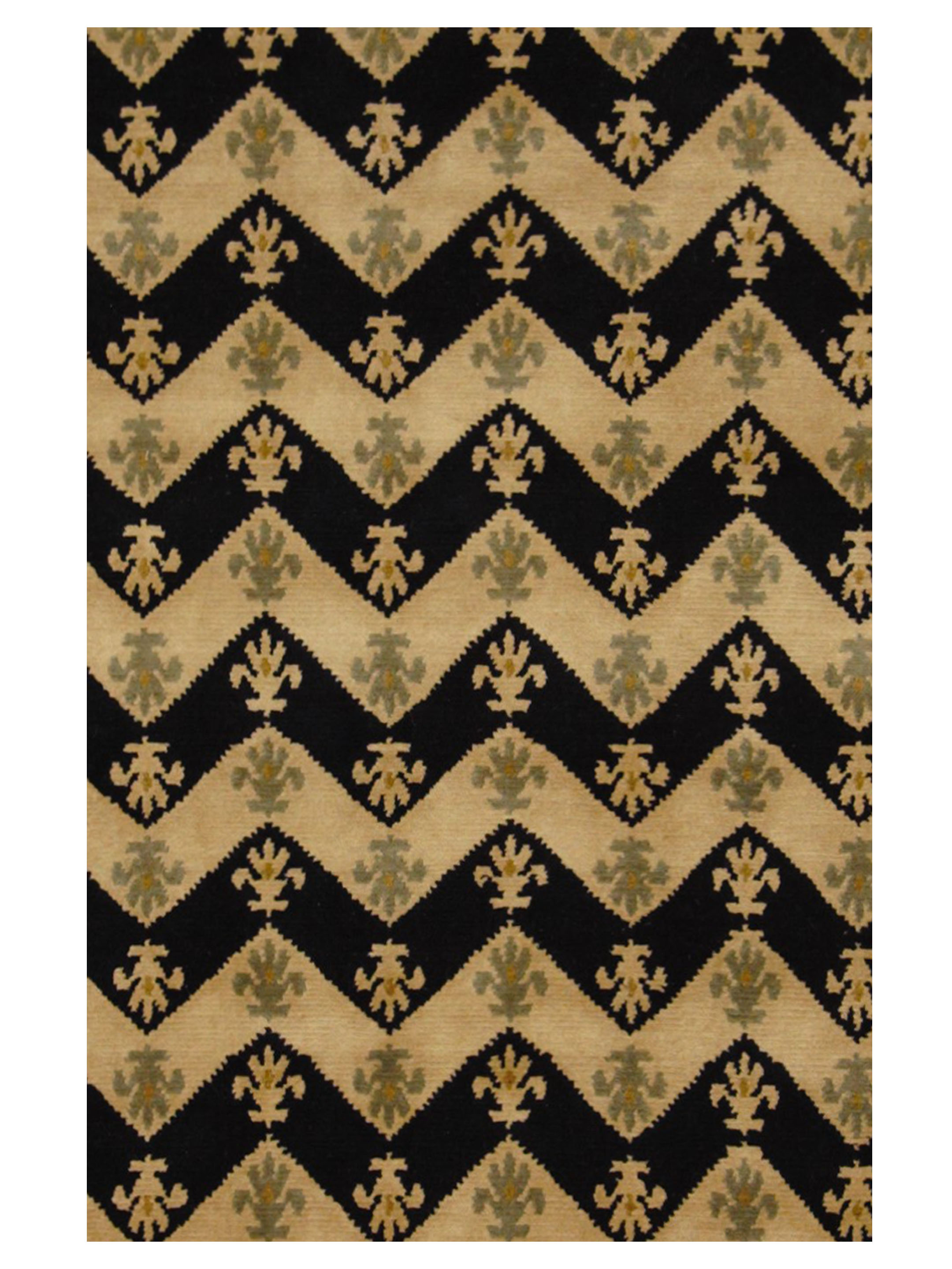 Tranquality Hand Knotted Beige 8x10 - Image 4 of 5