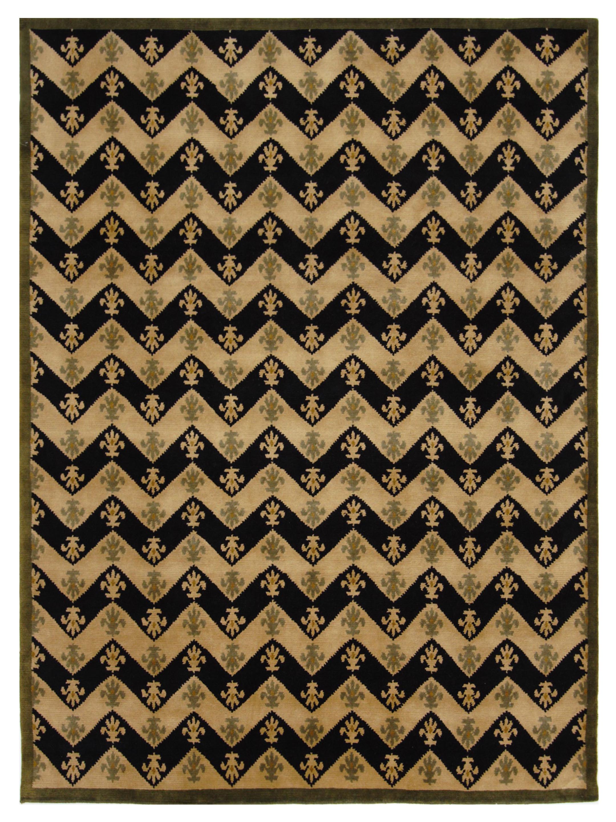 Tranquality Hand Knotted Beige 8x10