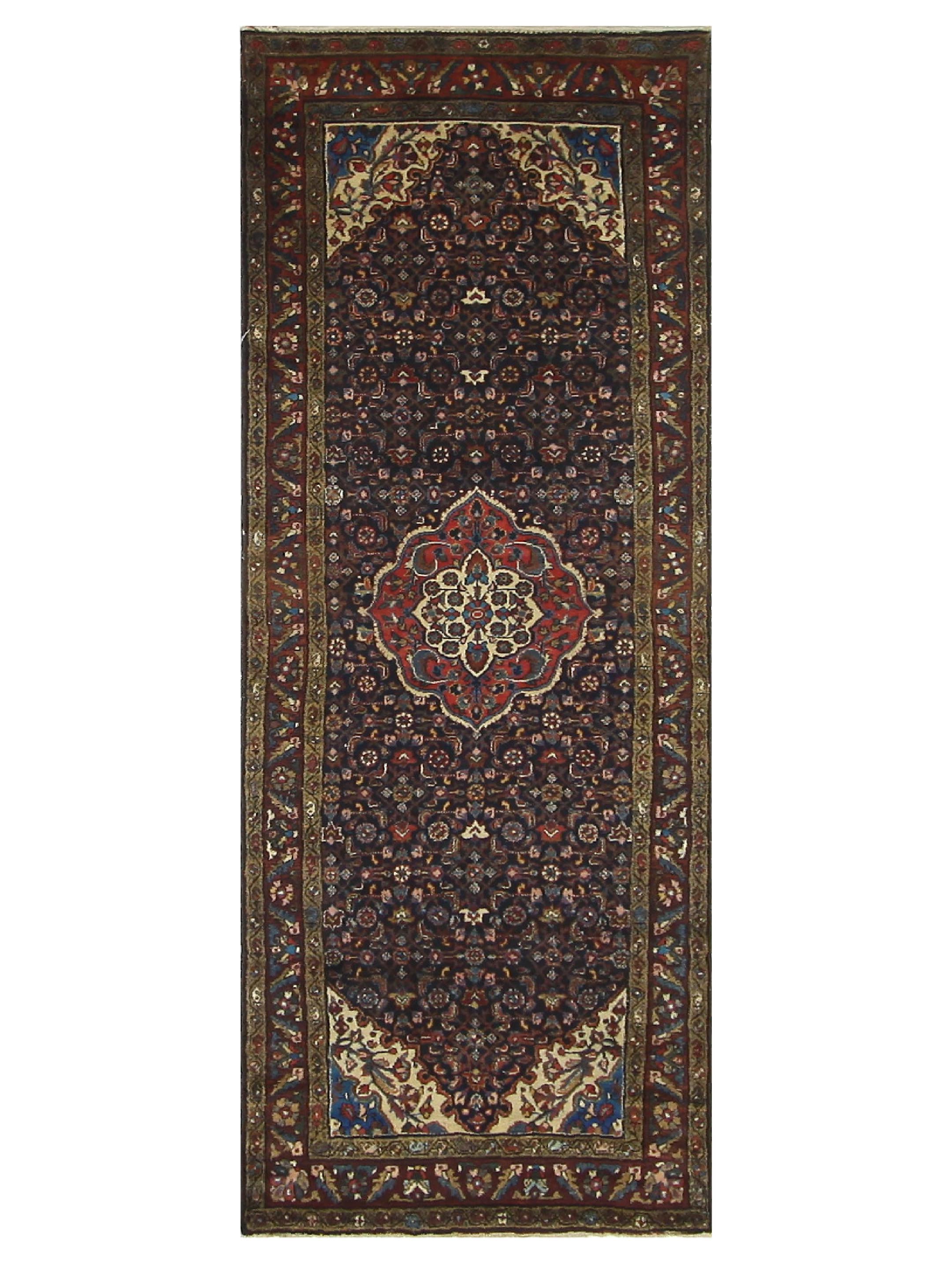 Antique Tafresh Burgundy 4x10