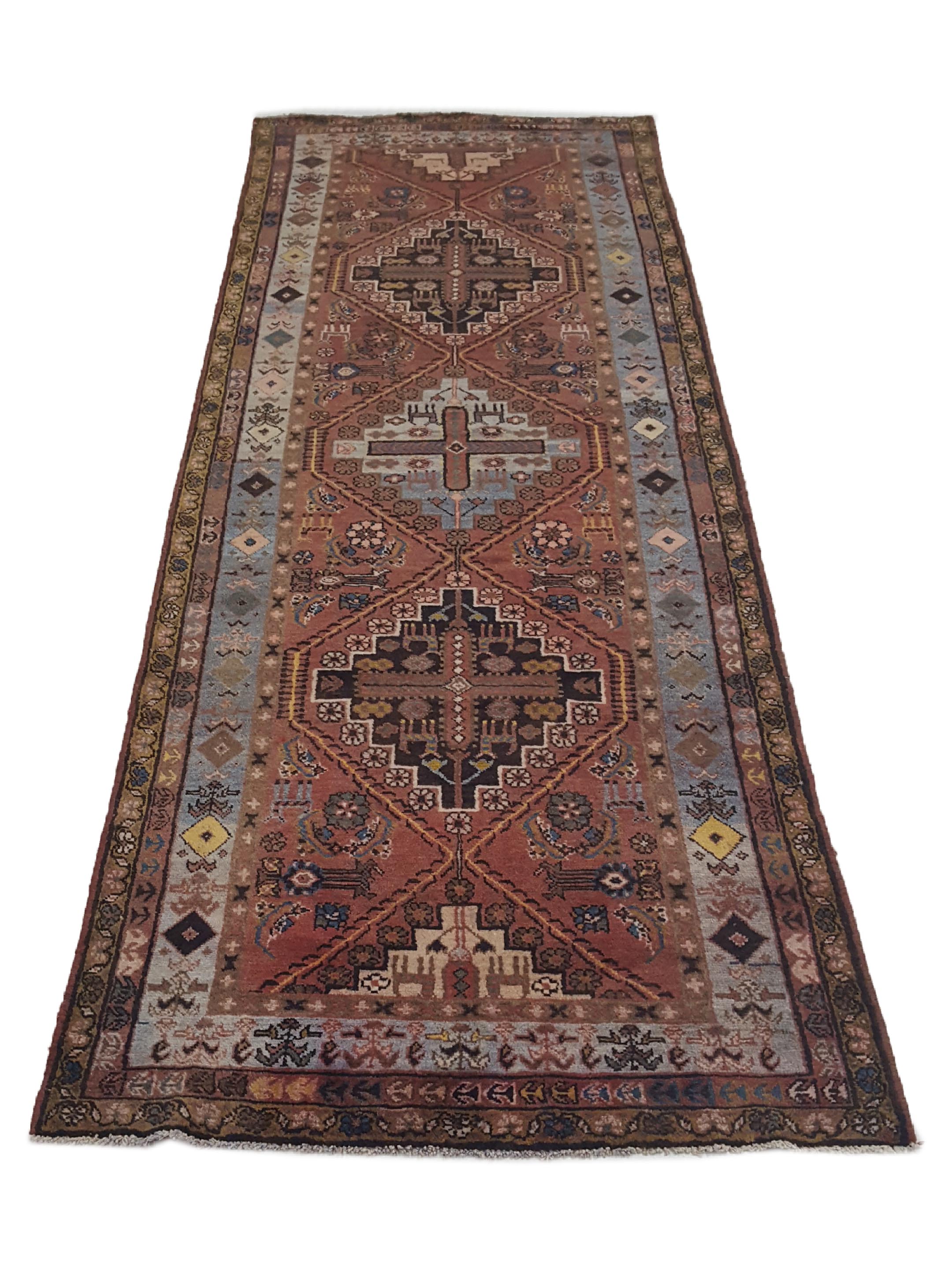 Antique Malayer Brick 4x10 - Image 2 of 6