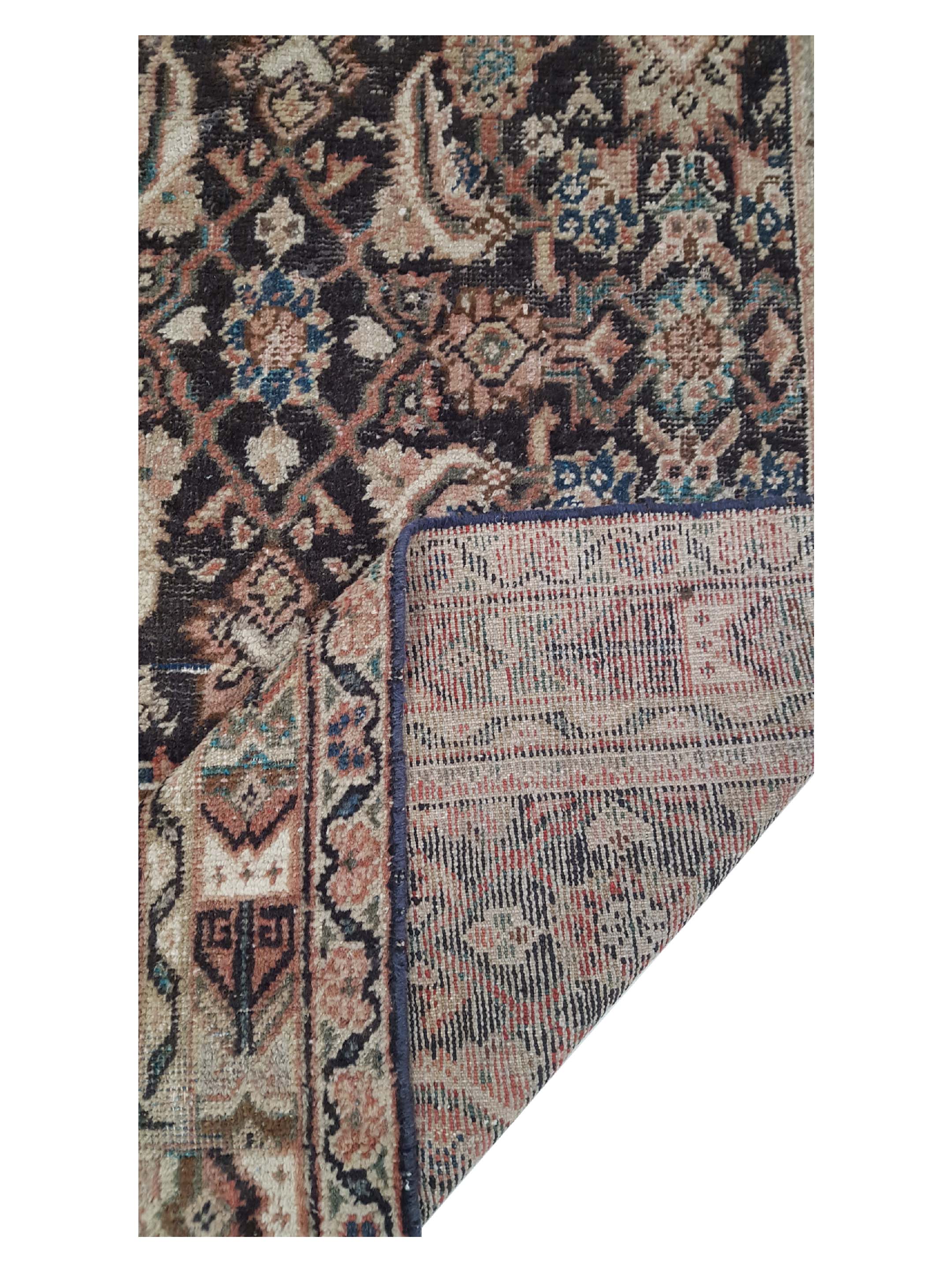 Antique Mahal Brown 4x10 - Image 3 of 6