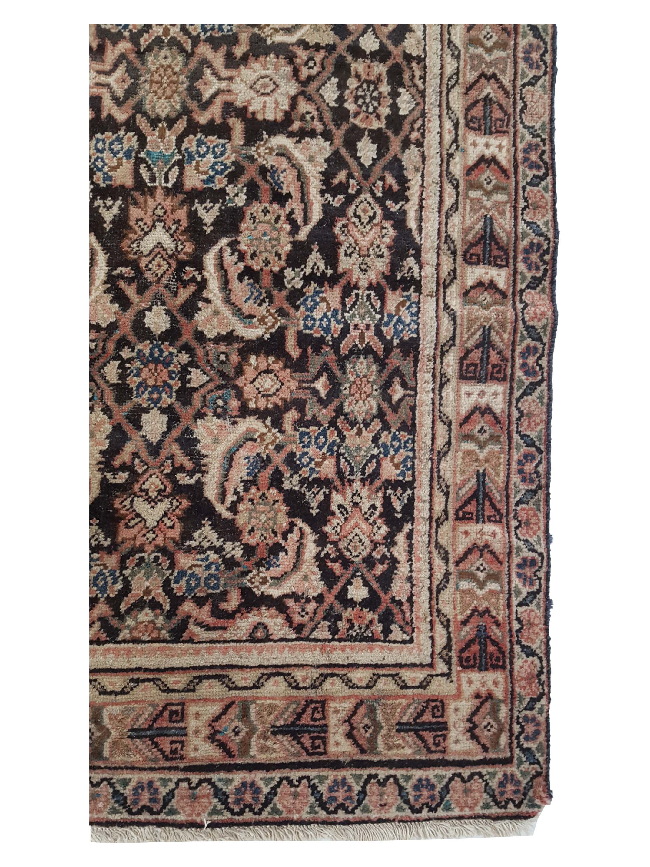 Antique Mahal Brown 4x10 - Image 4 of 6