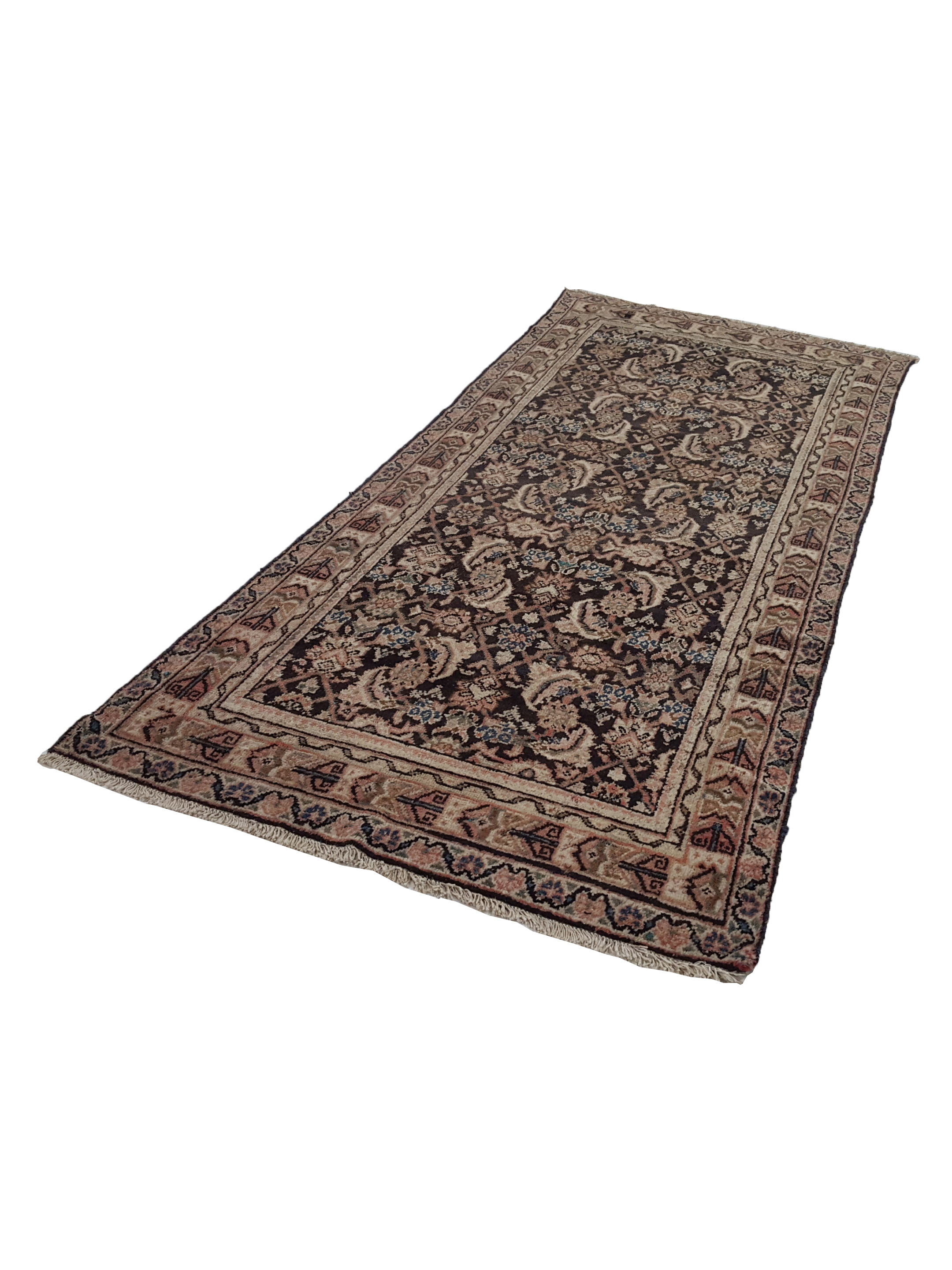 Antique Mahal Brown 4x10 - Image 6 of 6