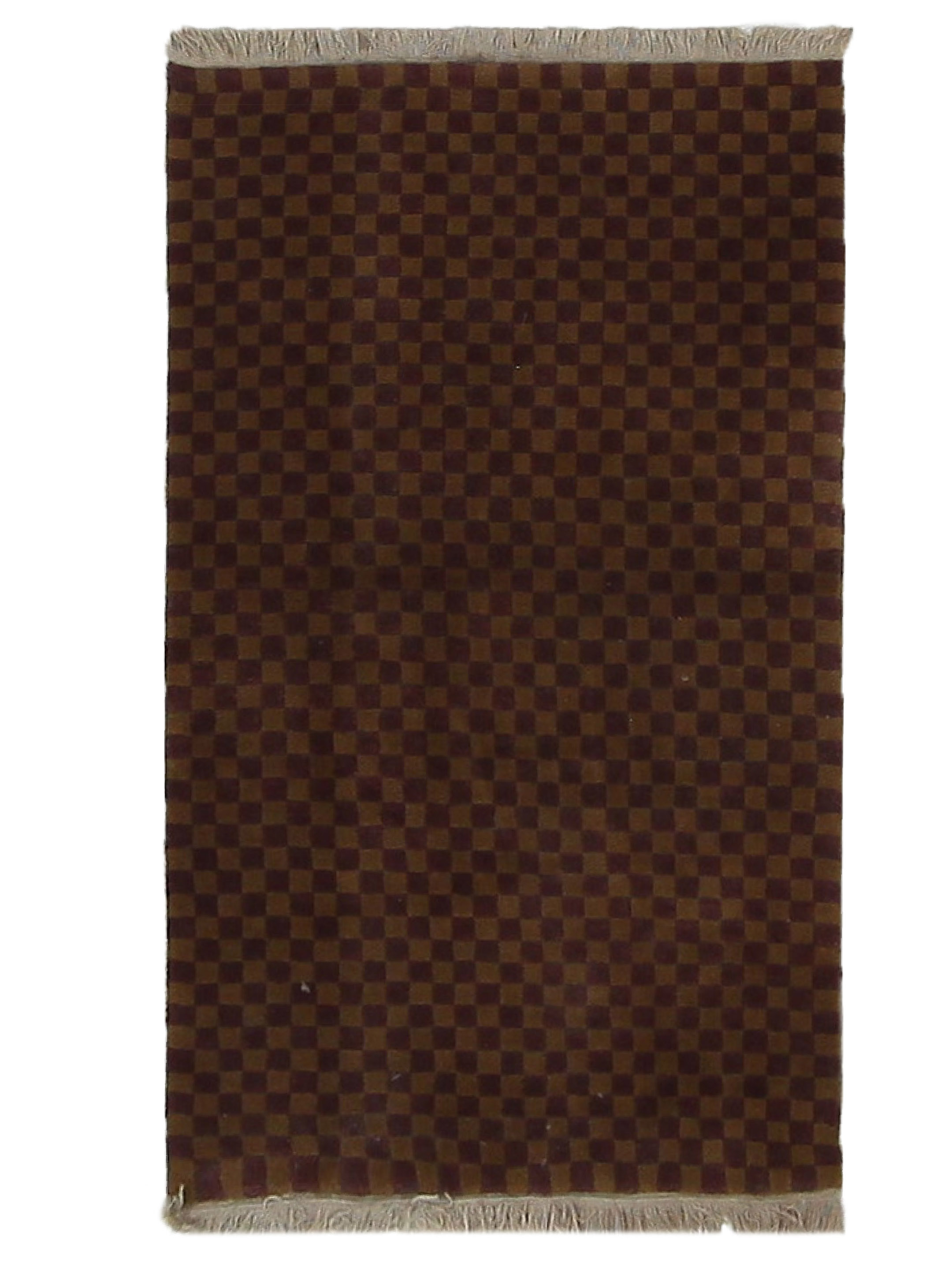 Gouri Ganga Hand Knotted Burgundy 3x5