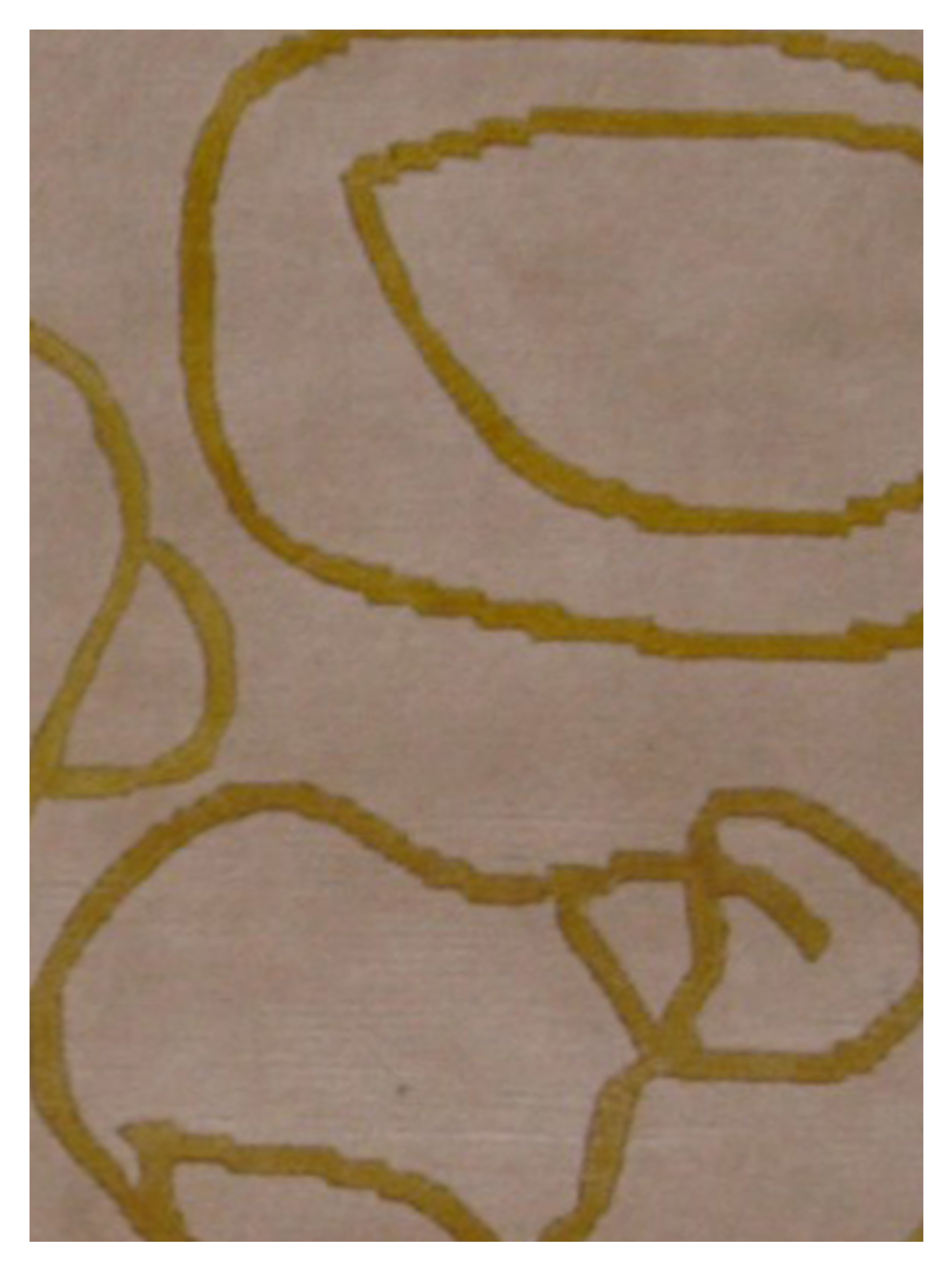 Tranquality Hand Knotted Camel 4x6 - Image 4 of 5