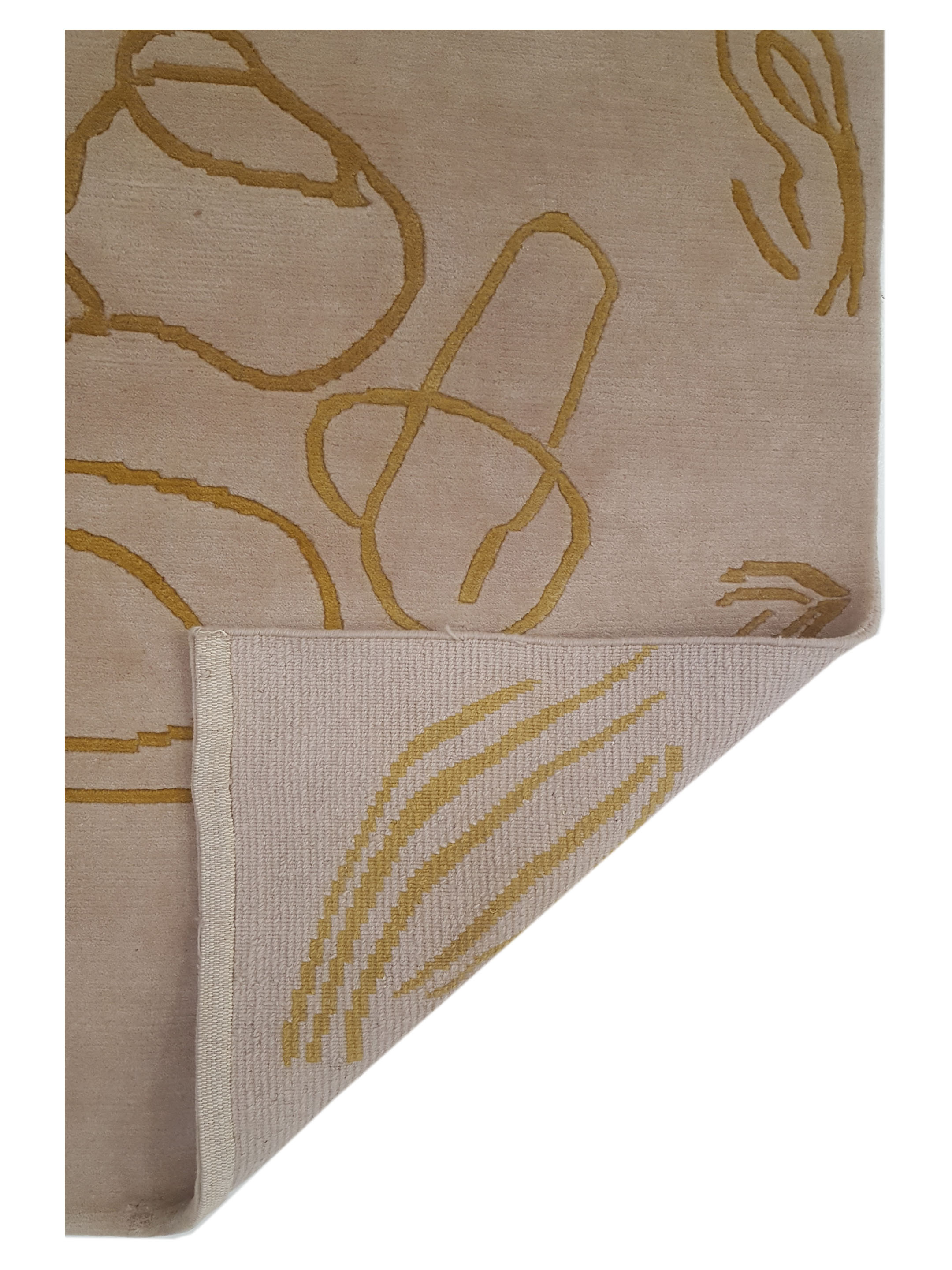 Tranquality Hand Knotted Camel 4x6 - Image 5 of 5