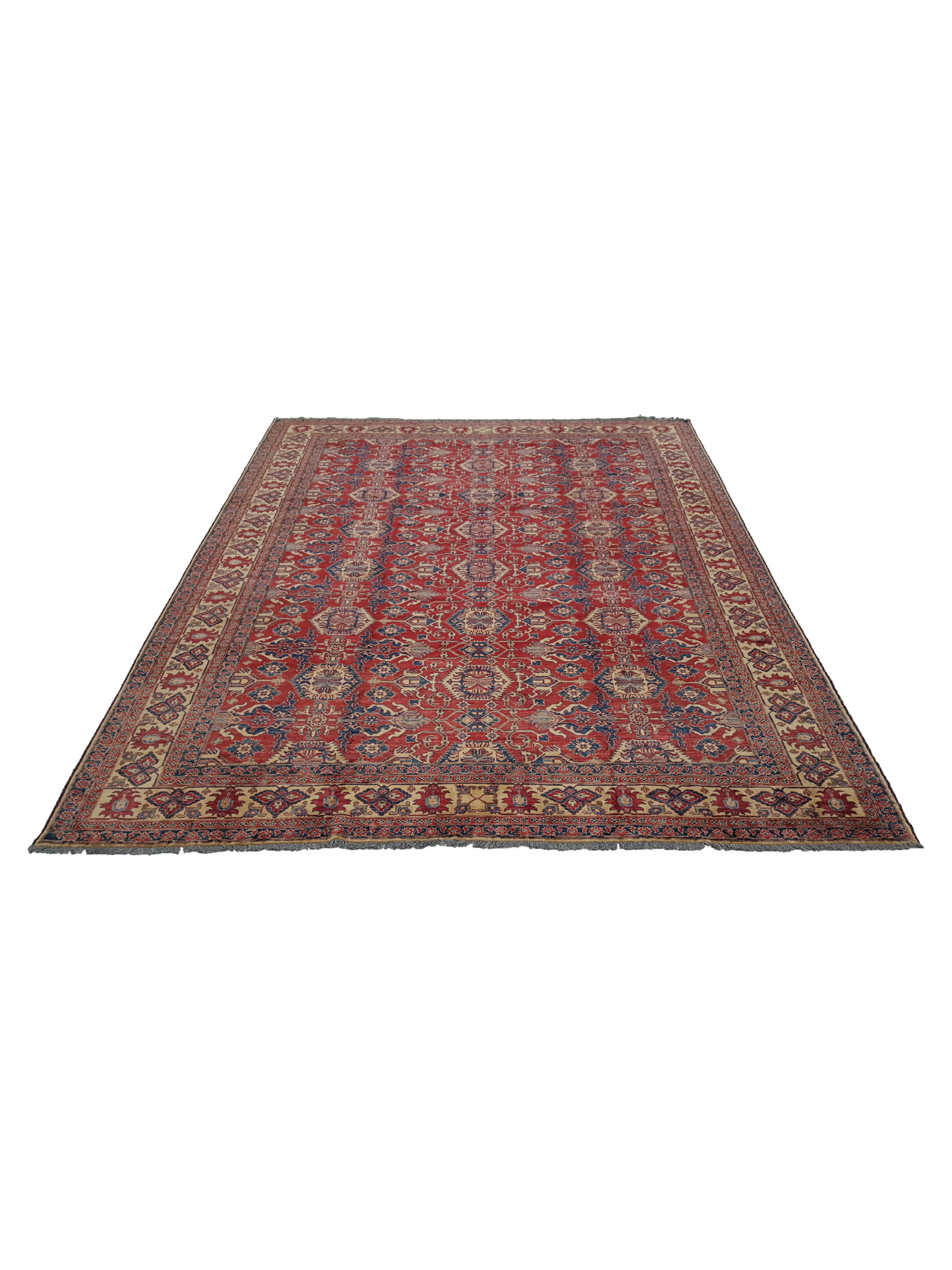 Kazak Hand Knotted Red 12x15 - Image 2 of 6