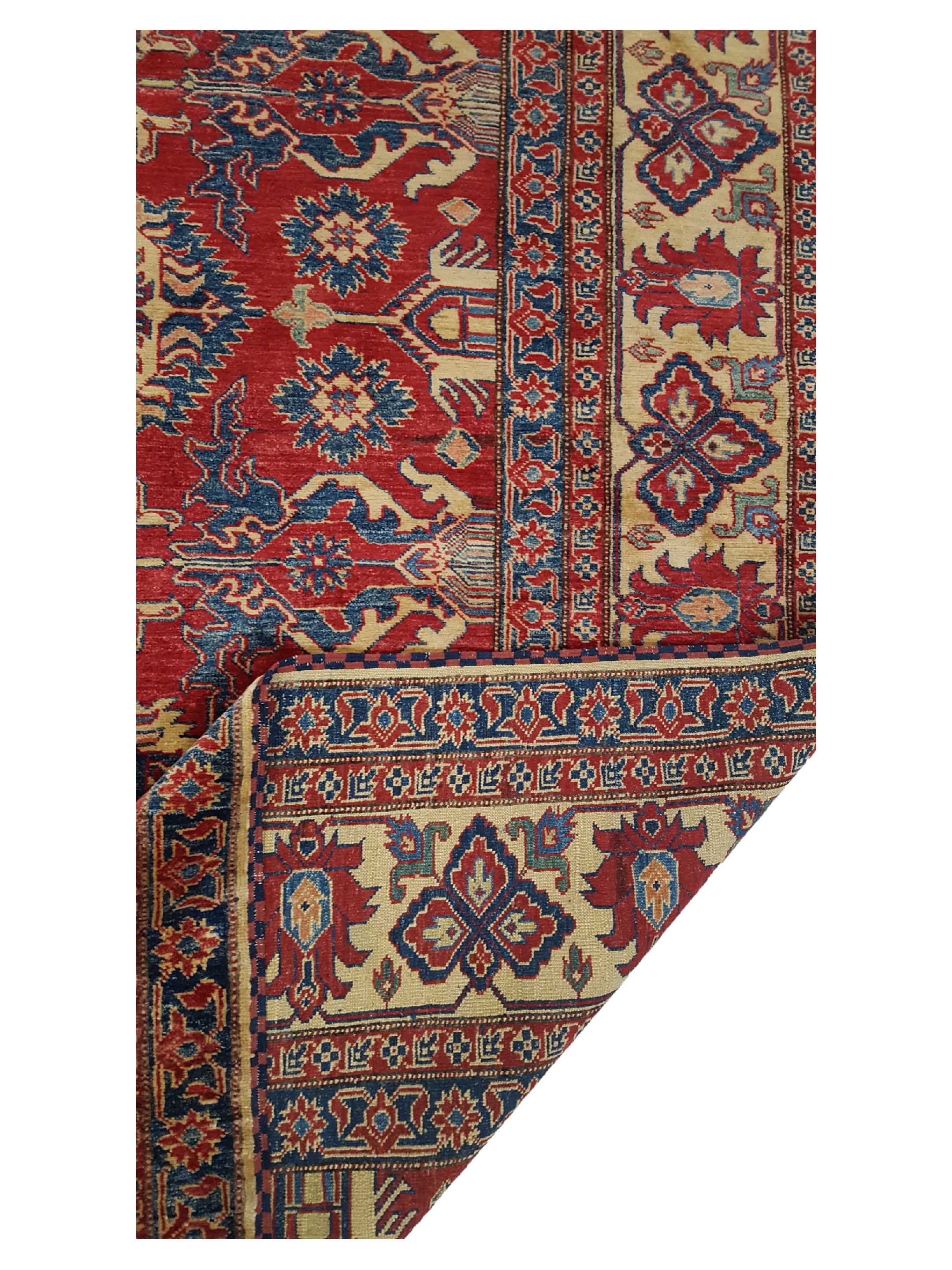 Kazak Hand Knotted Red 12x15 - Image 3 of 6