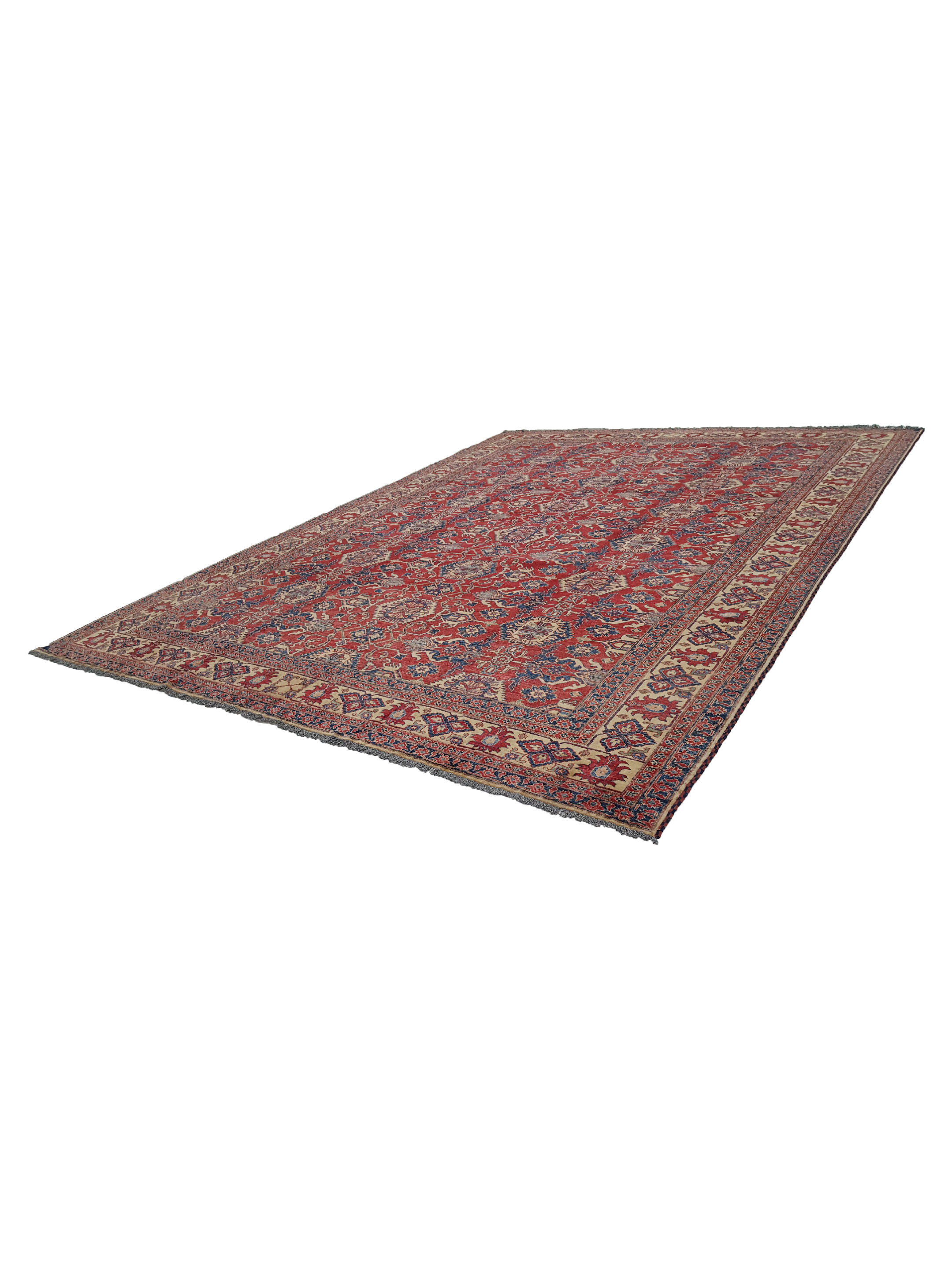 Kazak Hand Knotted Red 12x15 - Image 6 of 6