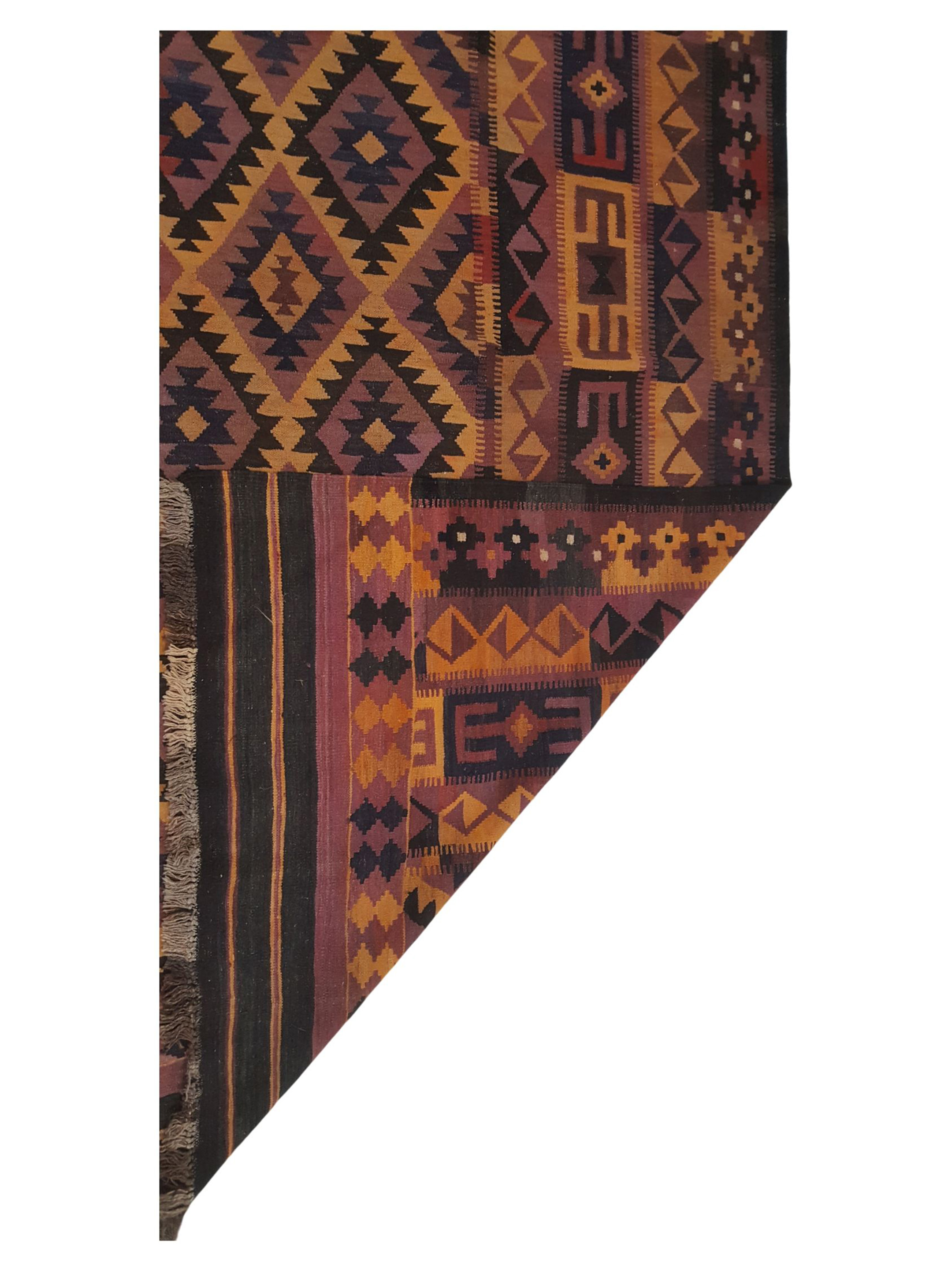 Kilim Hand Woven Multi 9x14 - Image 3 of 3