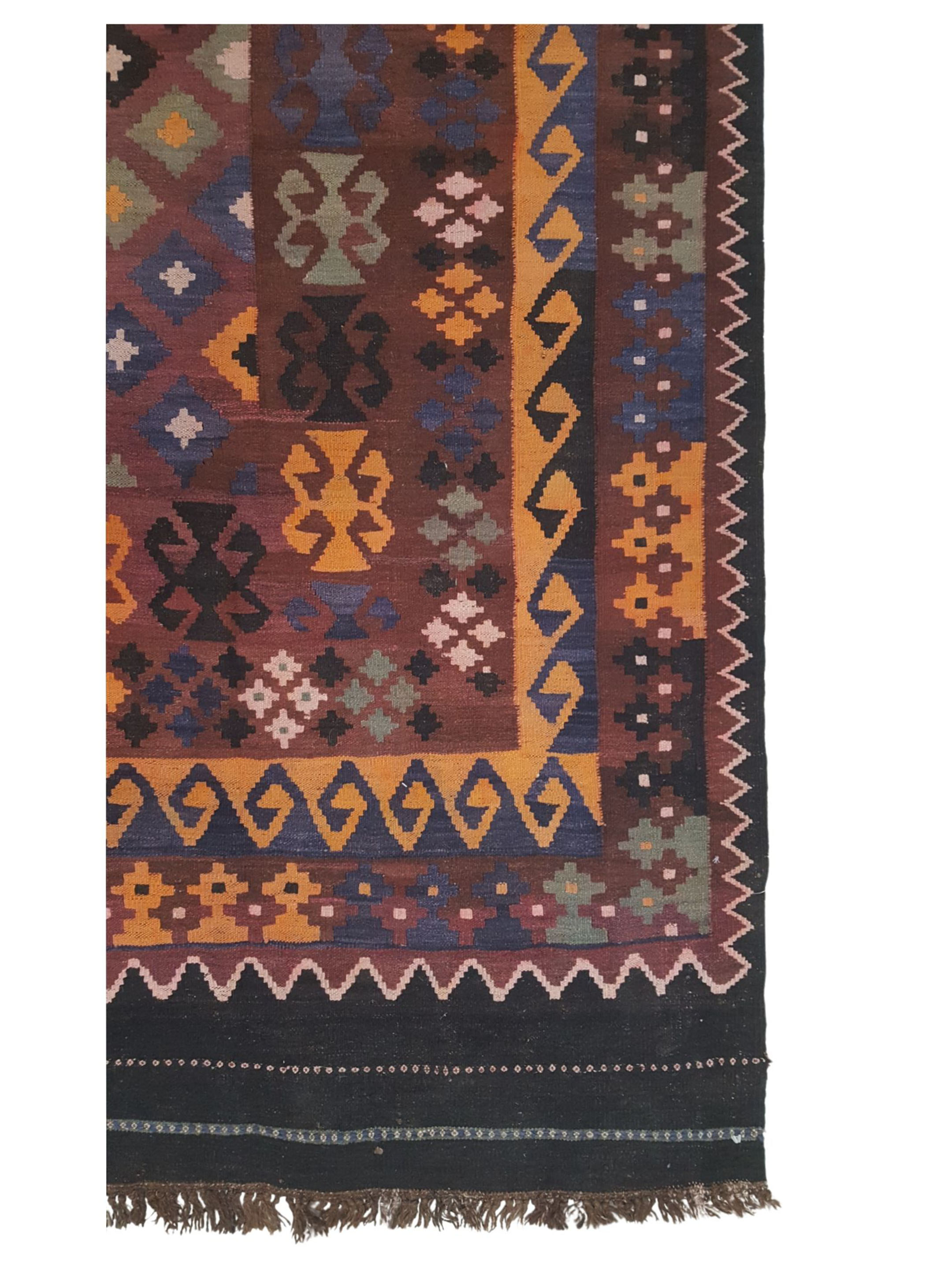 Kilim Hand Woven Multi 8x14 - Image 2 of 3