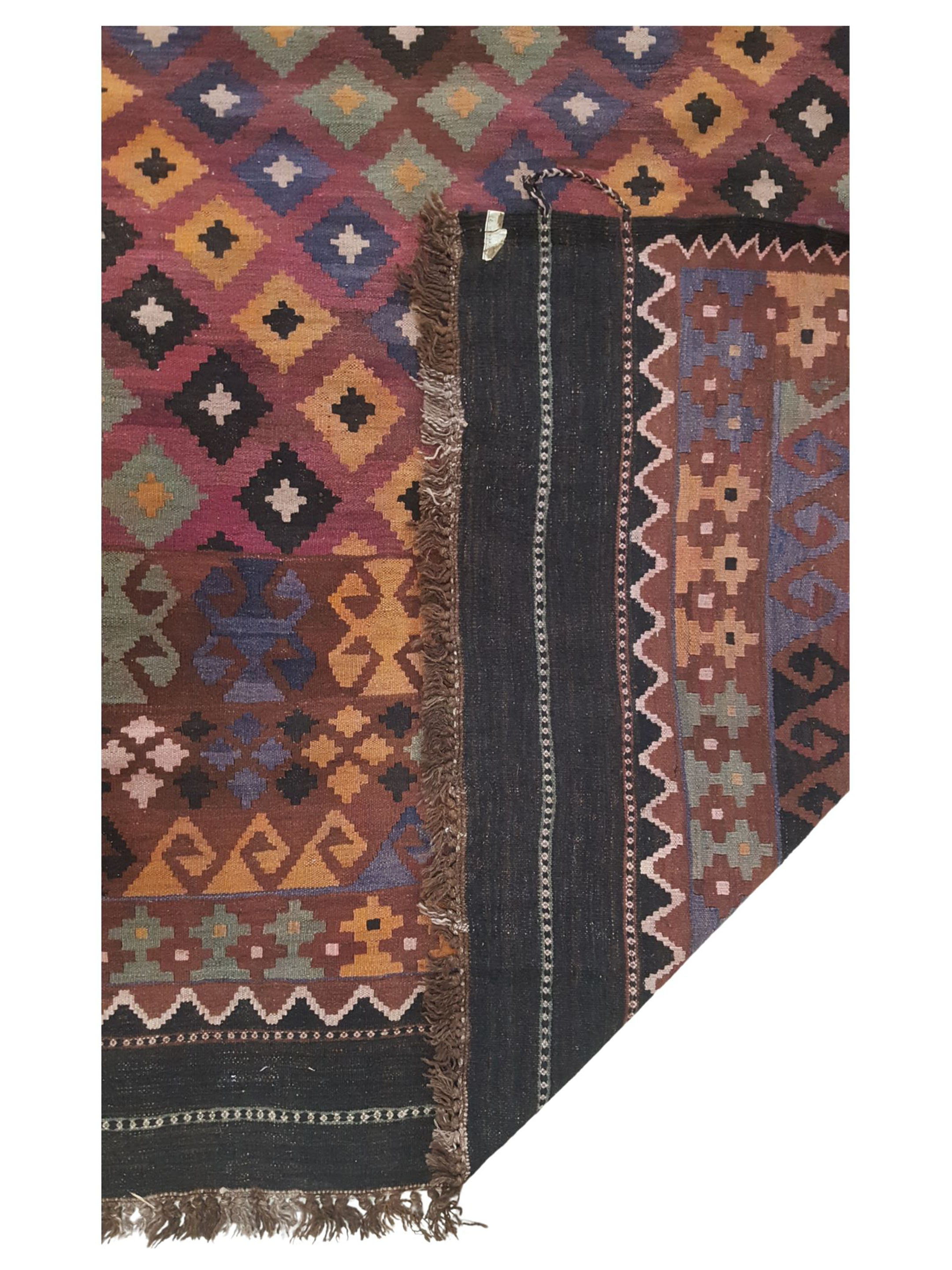 Kilim Hand Woven Multi 8x14 - Image 3 of 3