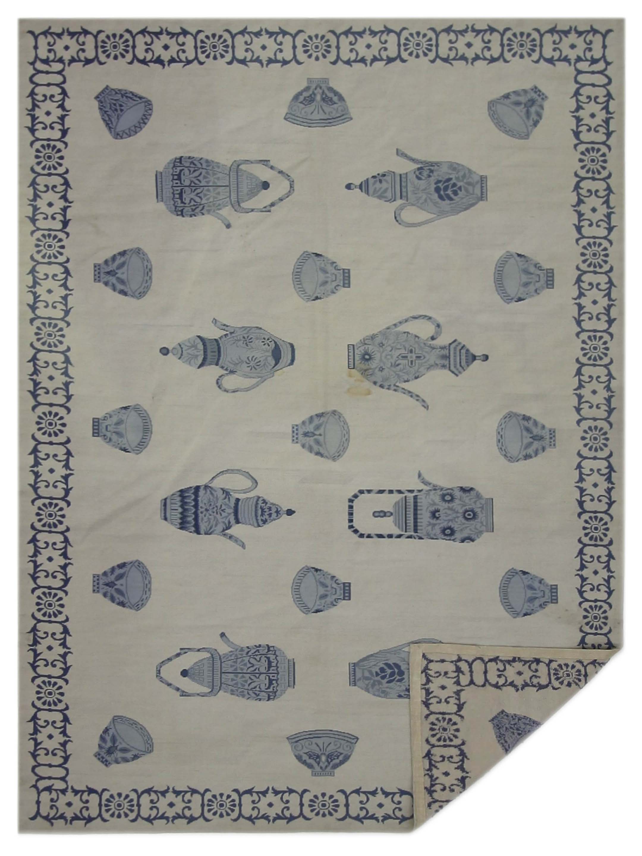 Needle Point Ivory 6x9 - Image 7 of 7