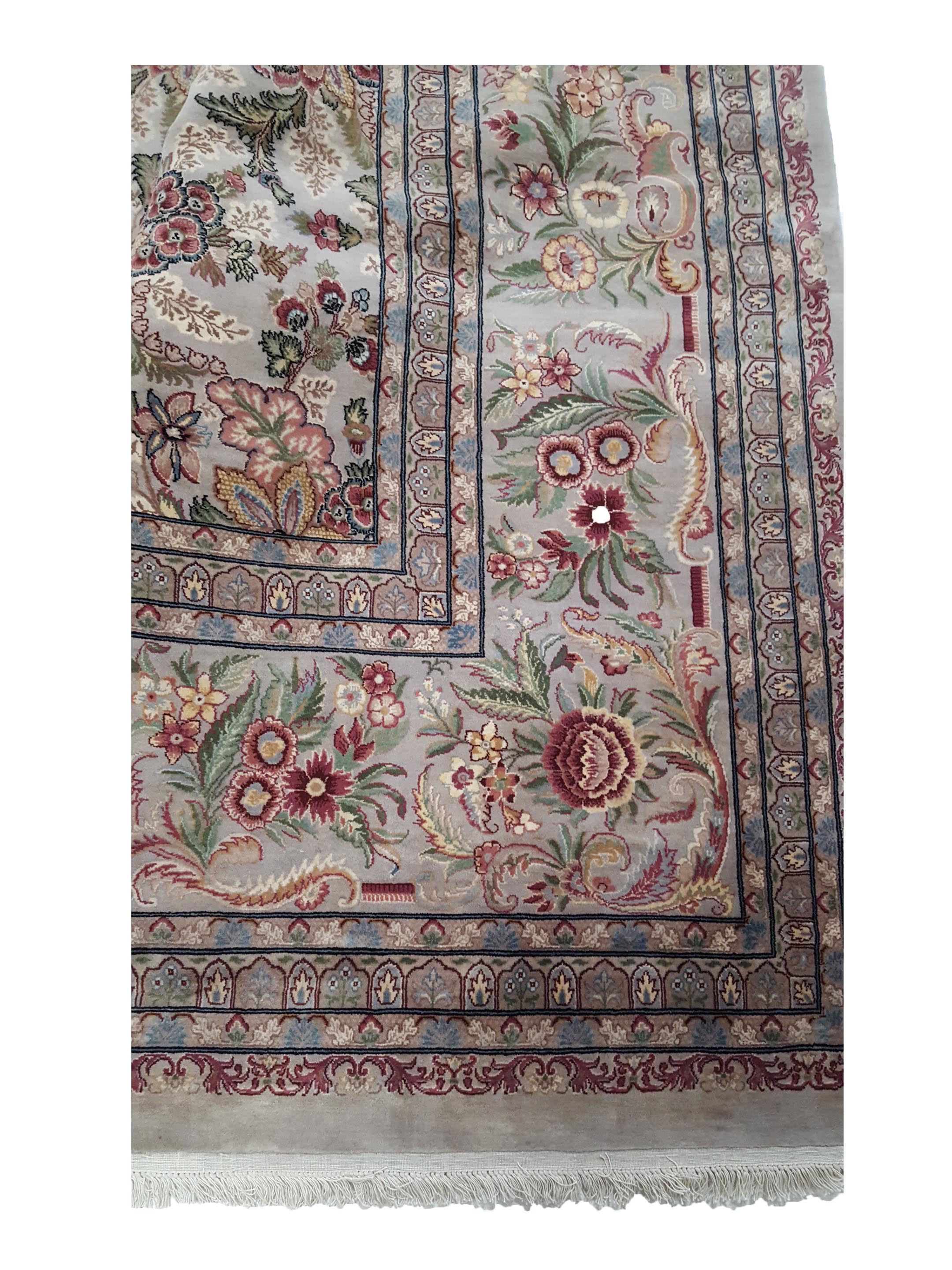 Classic Hand Knotted Ivory 15x26