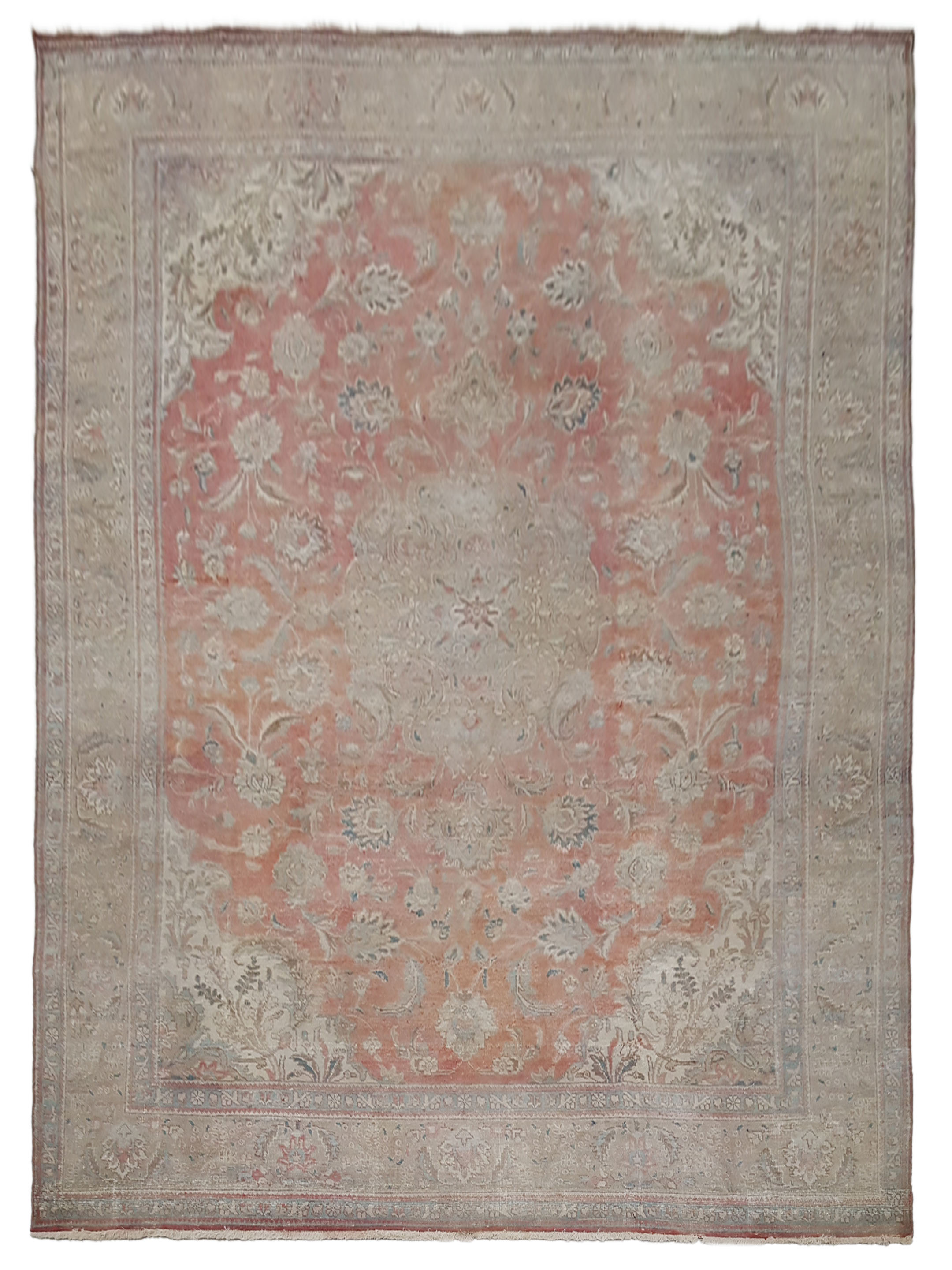 Mahal Hand Knotted Red 10x14