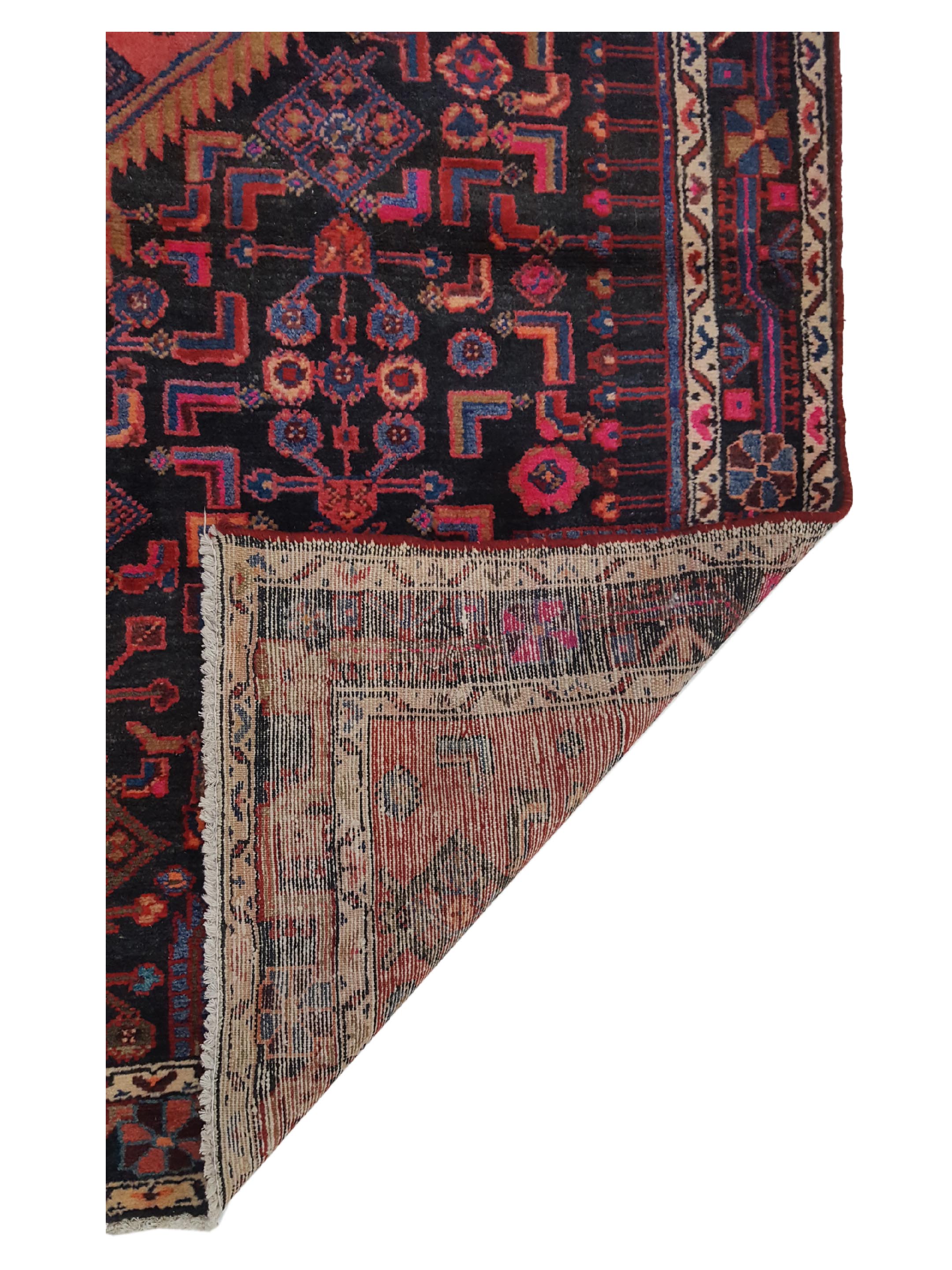 Persian Semi Antique Orange 5x8 - Image 3 of 6
