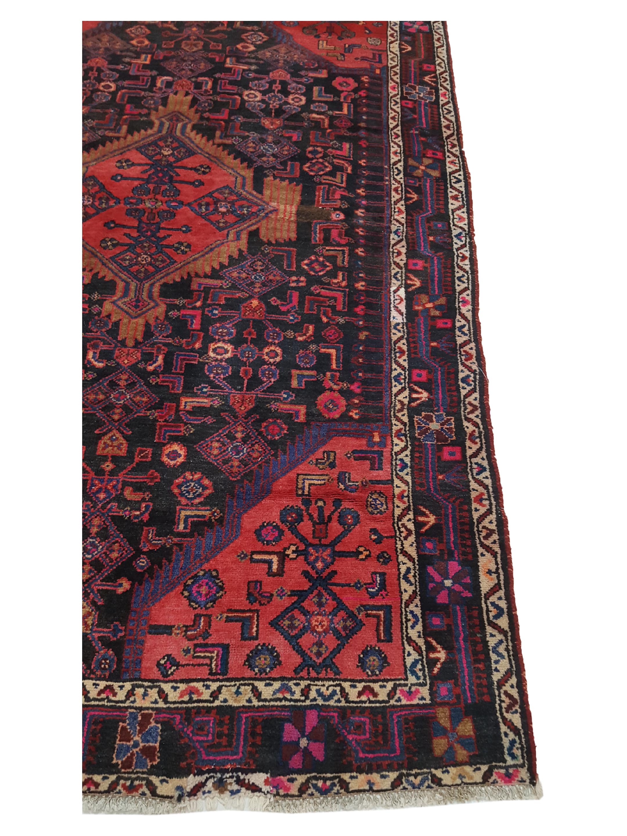 Persian Semi Antique Orange 5x8 - Image 4 of 6