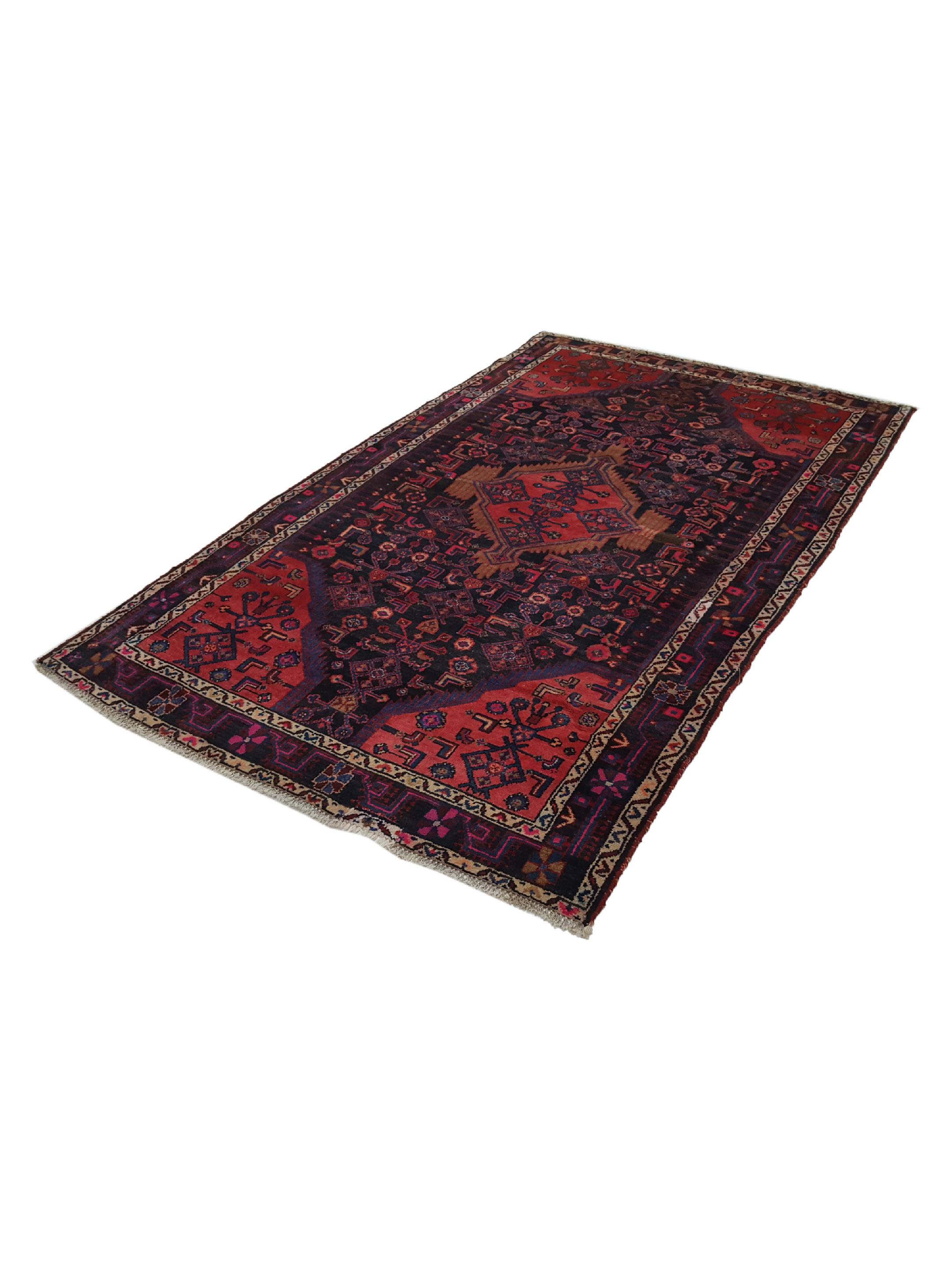 Persian Semi Antique Orange 5x8 - Image 6 of 6