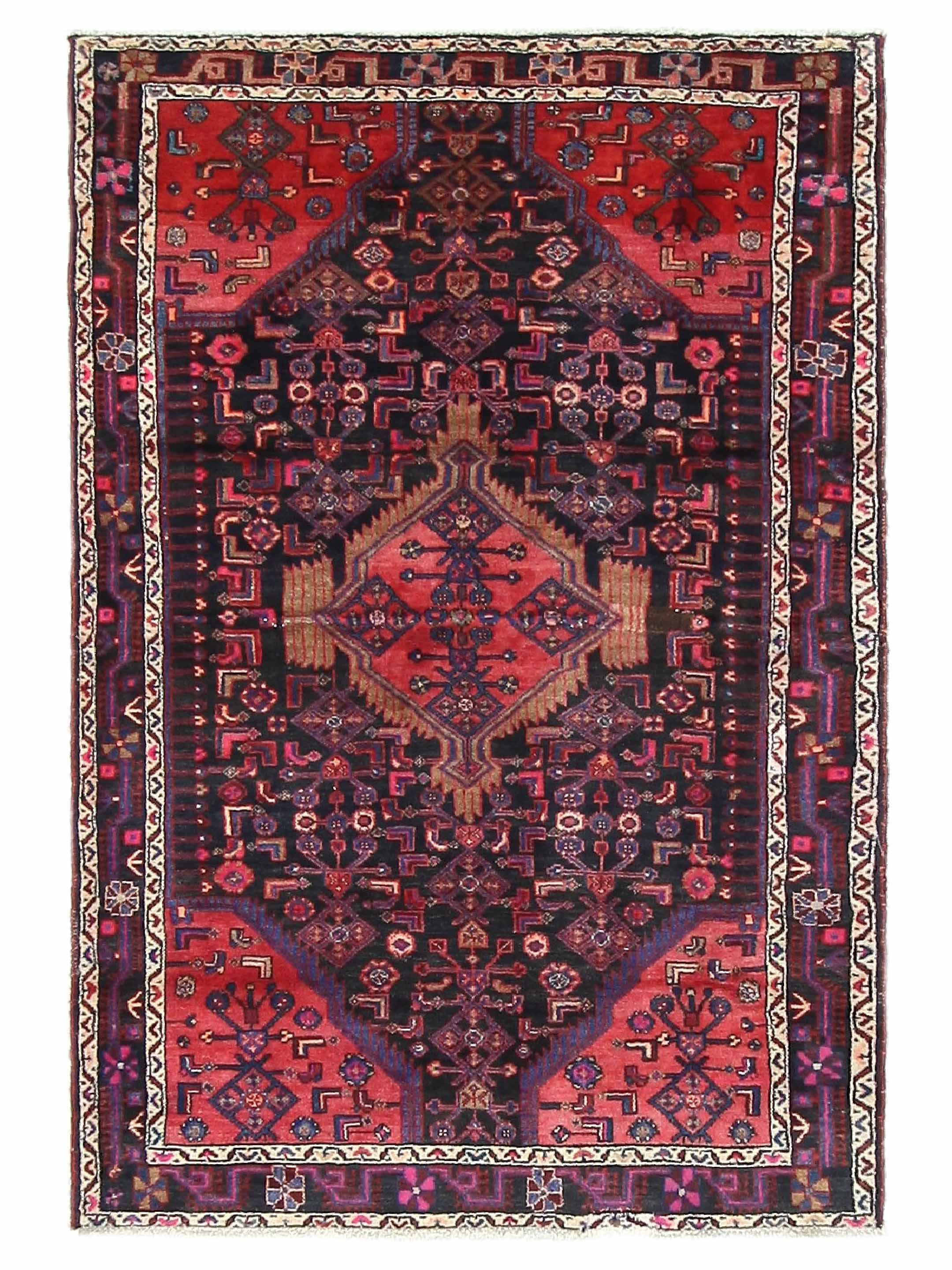 Persian Semi Antique Orange 5x8