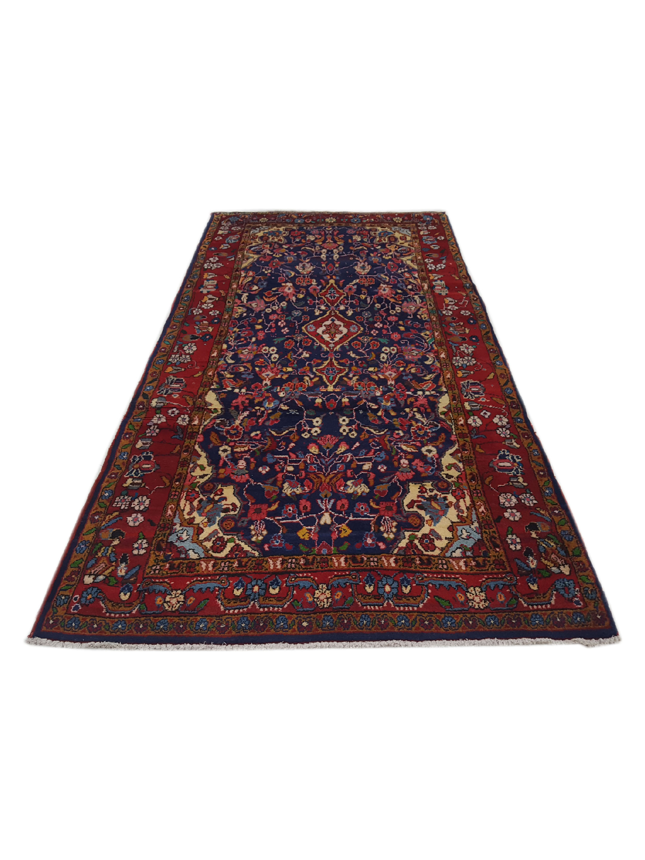 Persian Semi Antique Navy 4x10 - Image 2 of 6