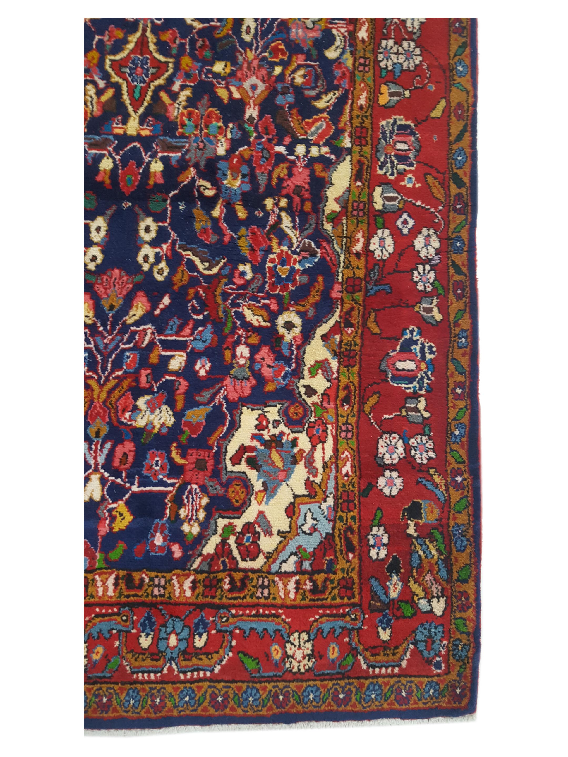 Persian Semi Antique Navy 4x10 - Image 4 of 6