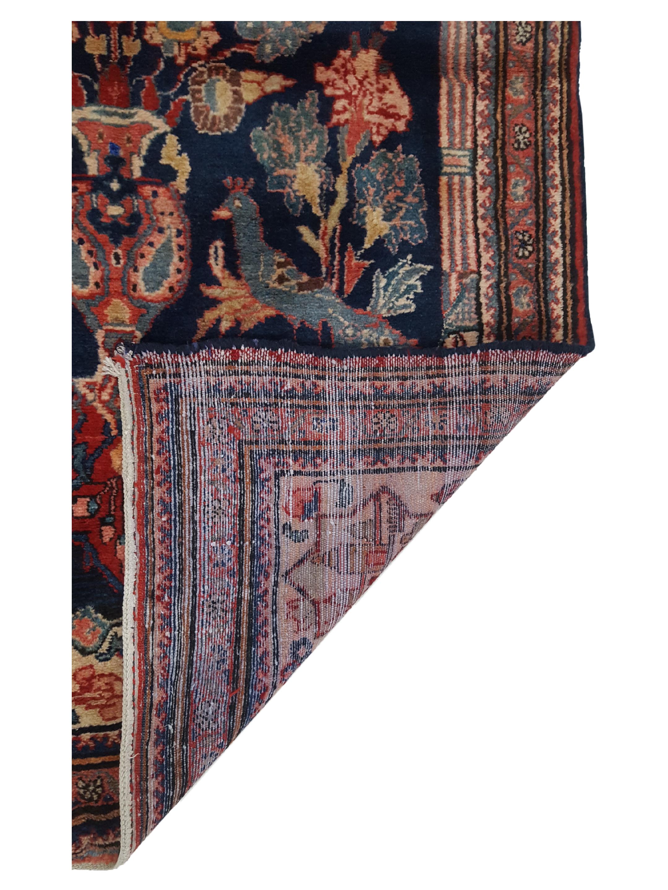 Persian Semi Antique Navy 4x10 - Image 3 of 6