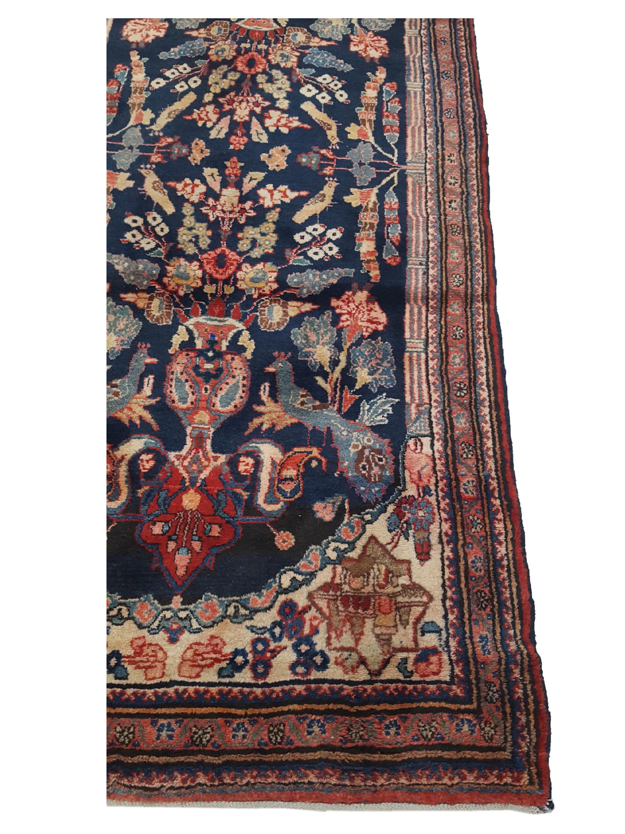 Persian Semi Antique Navy 4x10 - Image 4 of 6