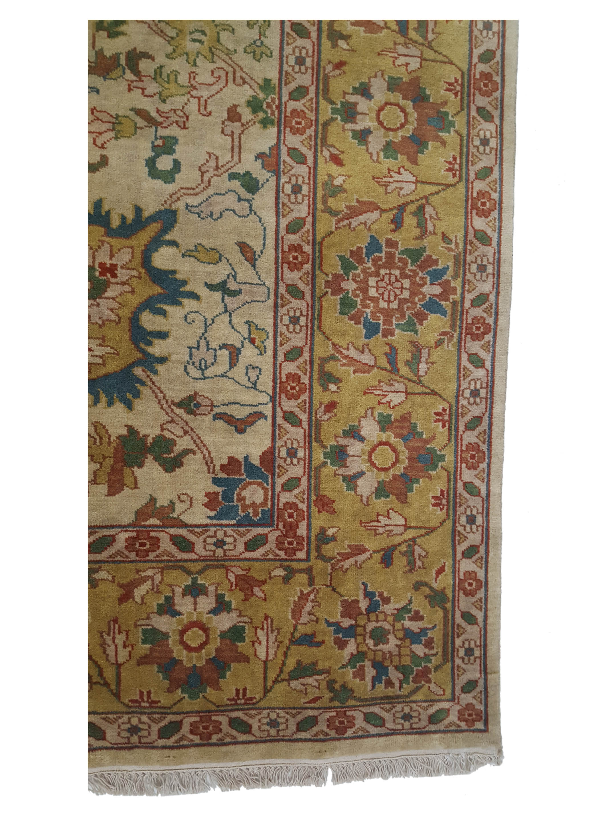 Tribal Hand Knotted Beige 9x11 - Image 4 of 6