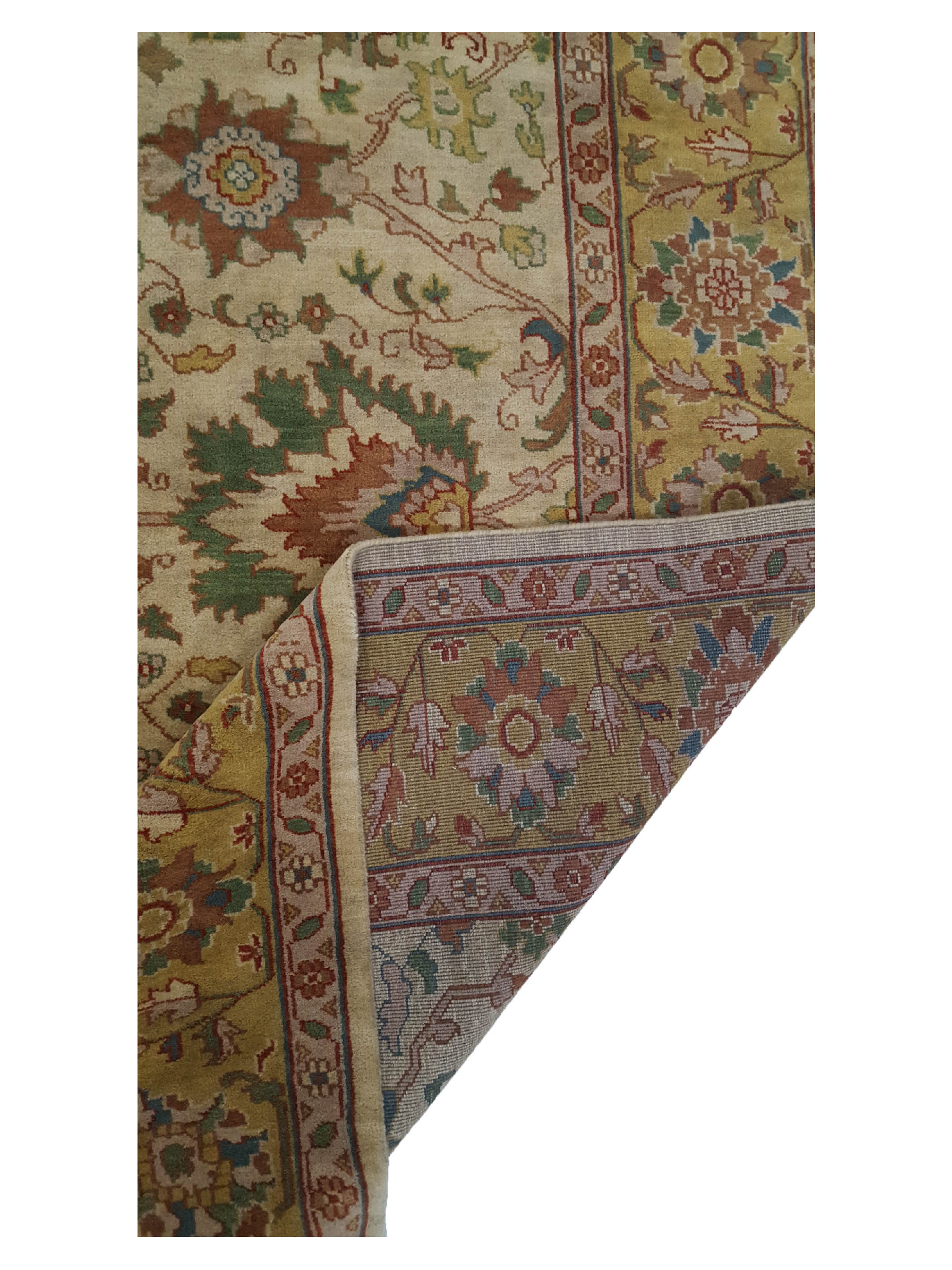 Marco Hand Knotted Beige 9x12 - Image 3 of 6