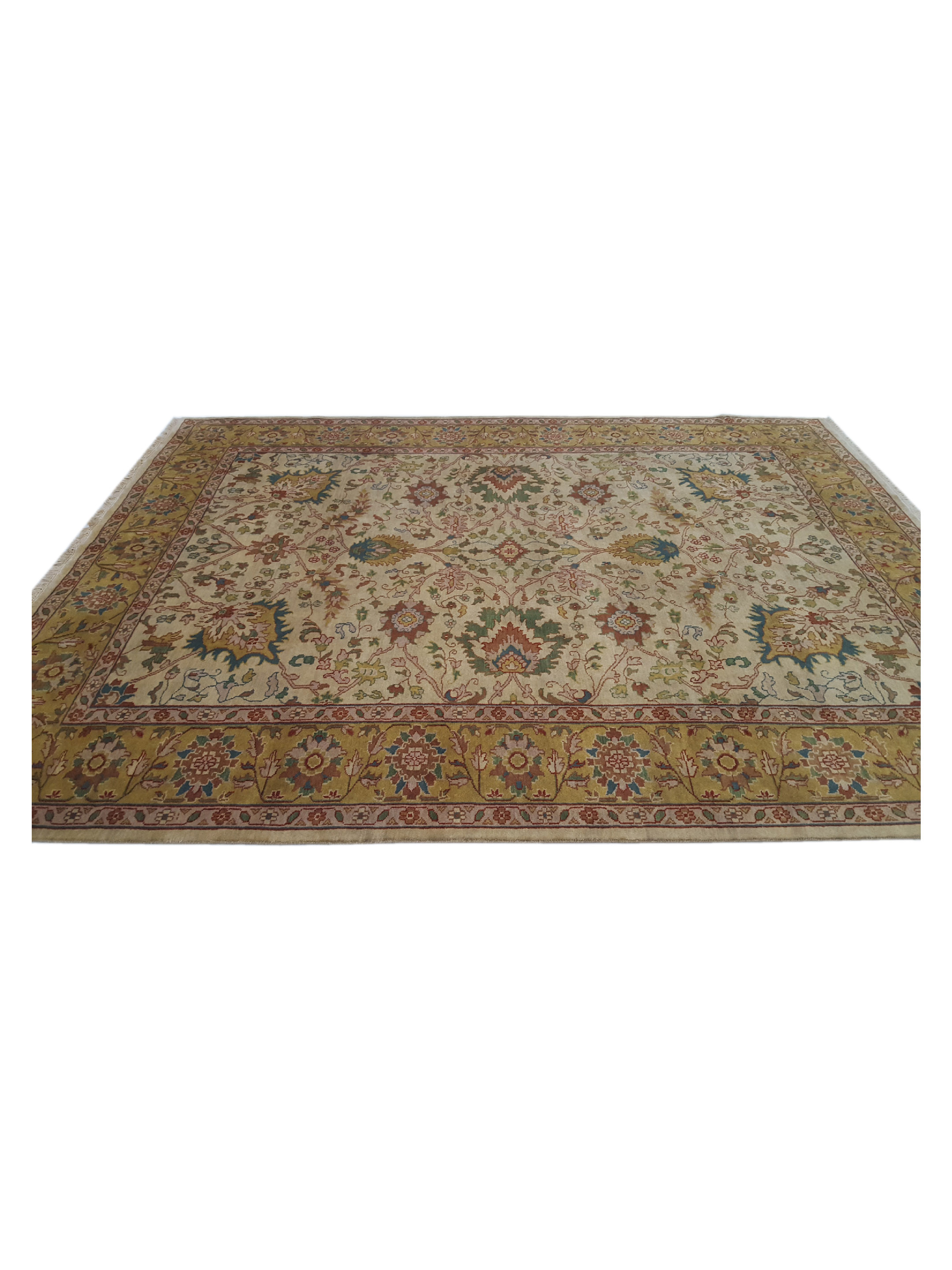 Marco Hand Knotted Beige 9x12 - Image 5 of 6