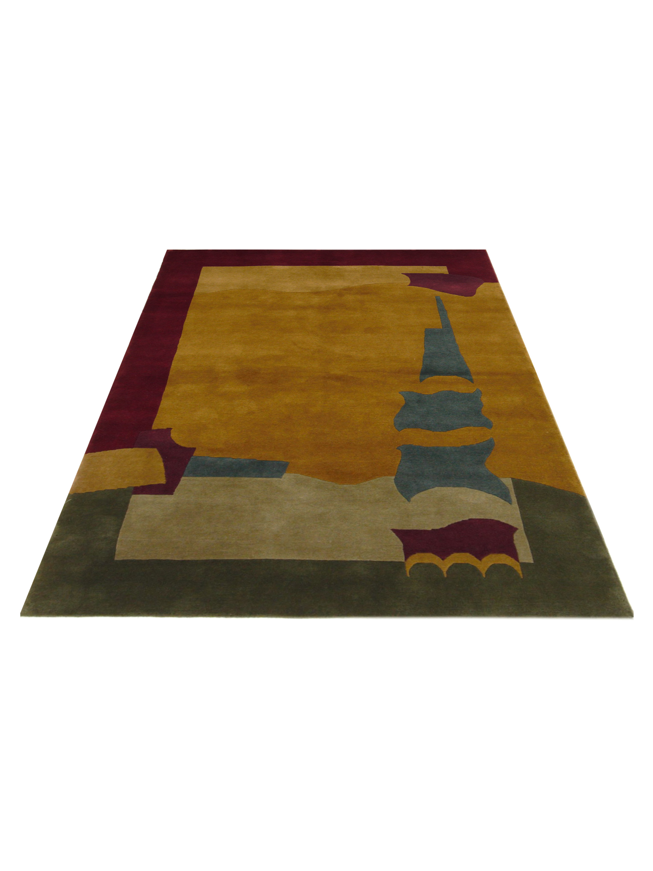 Tranquality Hand Knotted Gold 6x9 - Image 2 of 5