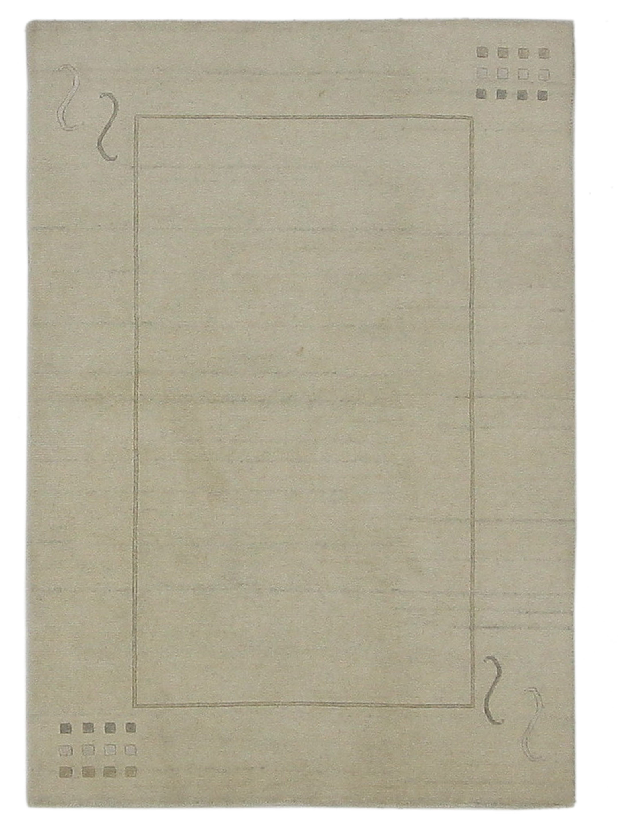 Tranquality Hand Knotted Ivory 4x6